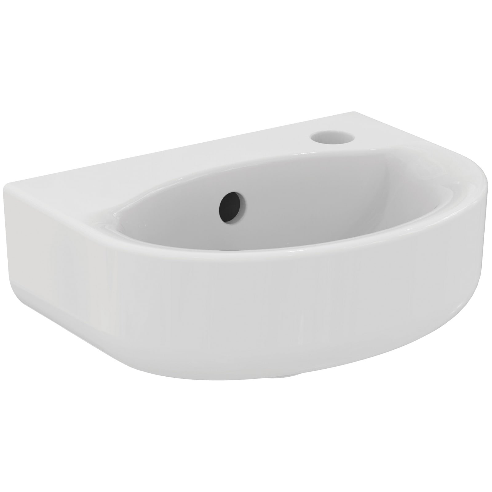 CONNECT ARC | FONTEIN 350X260X155 MM GL WIT, 1 KG, MET OL (RE)&nbsp;| IP