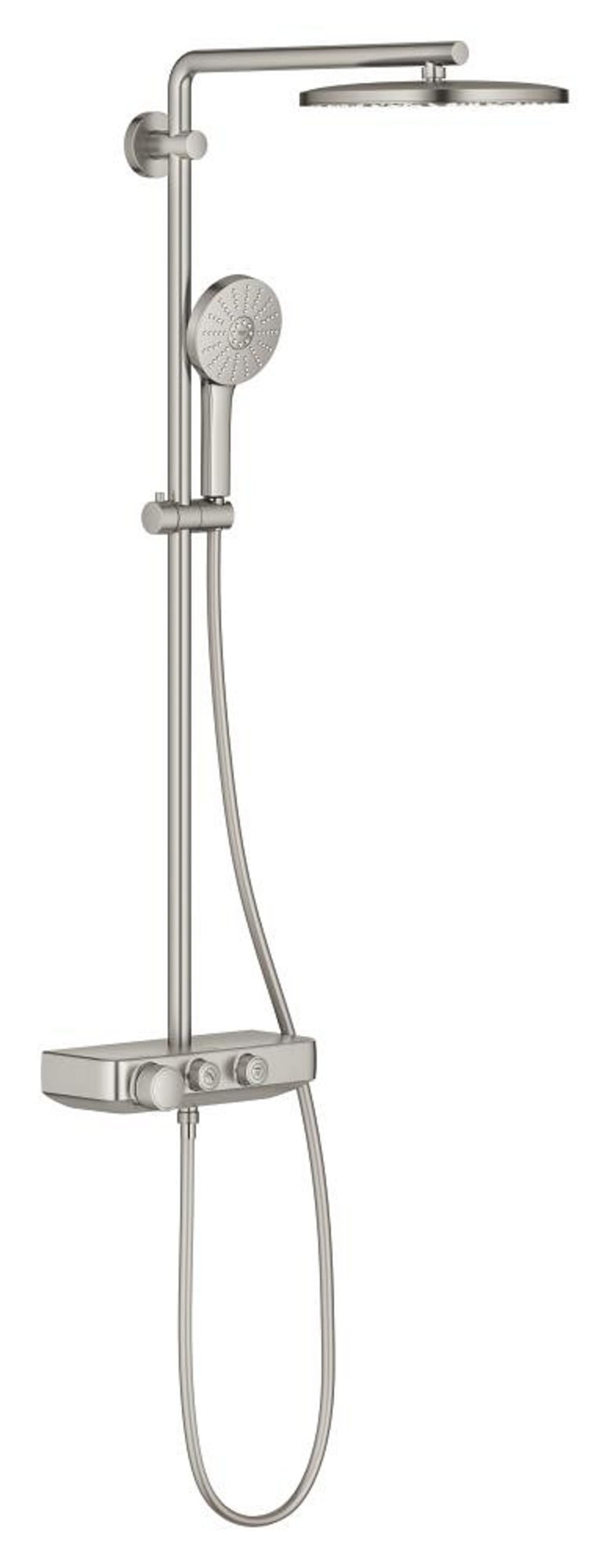 Grohe Euphoria SmartControl 280 Douchesysteem CoolTouch Thermostaat 8.0 L/min Bij 3 Bar Supersteel