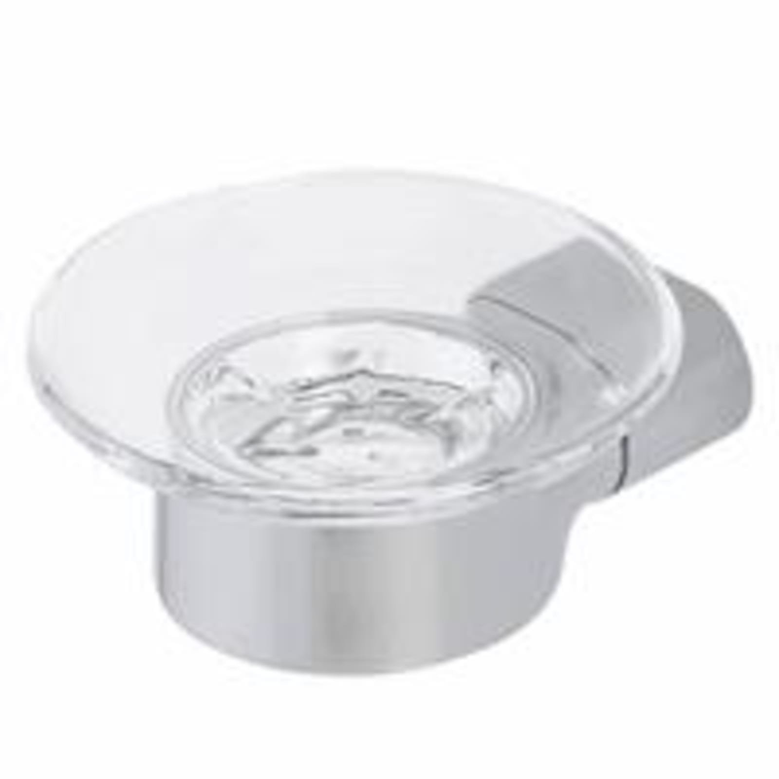 Geesa Wynk zeephouder, zamak, hxbxd 50x110x105mm, kleur chroom