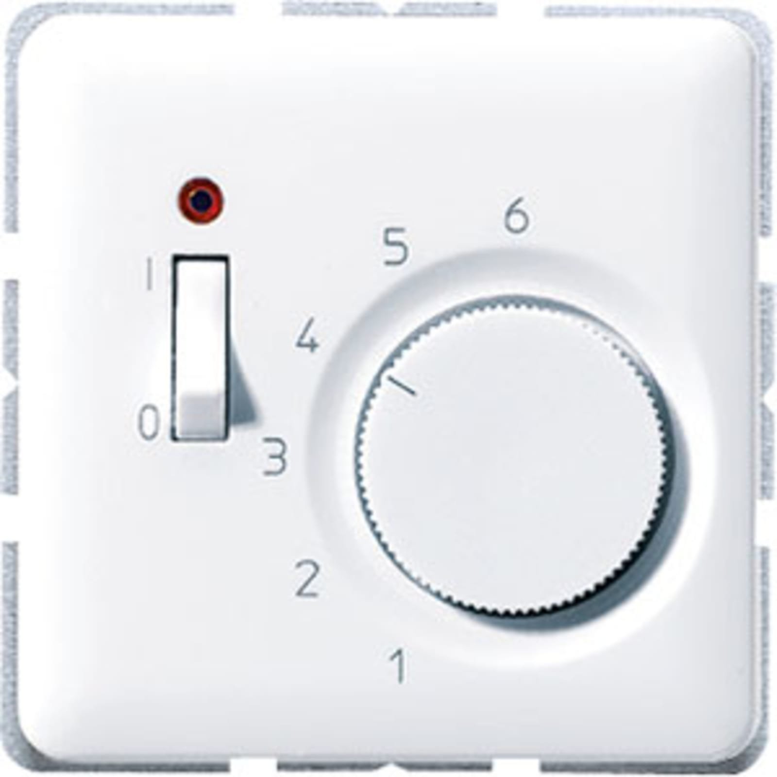 Jung klokthermostaat, 2-draads, 24vac, uitgangen verwarming: 1, hxb 68x68x (1000611213)