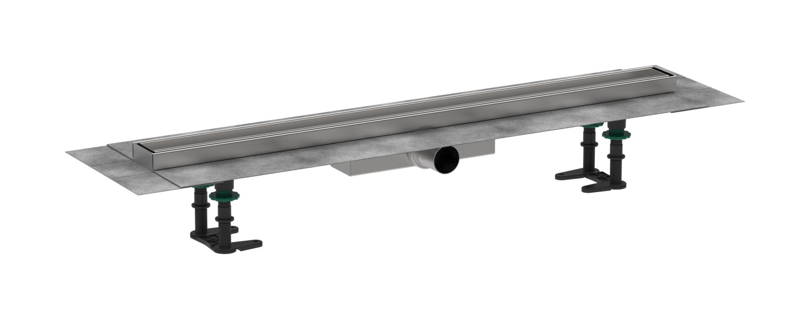 Hansgrohe RainDrain Compact compl.set douchegoot 800 betegelbaar vlakke installatie