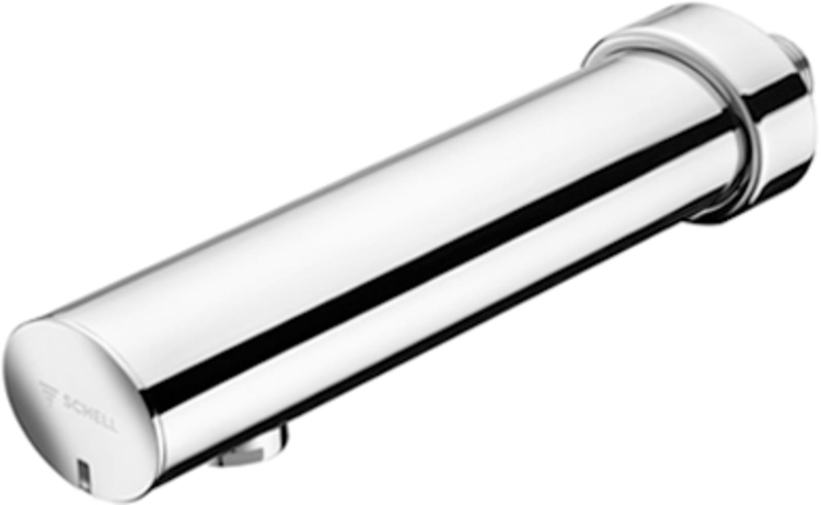 Schell Modus elektronische wandopbouw wastafelkraan E HD-K, koudwater. Batterijvoeding Reikwijdte 187 mm midden straalregelaar