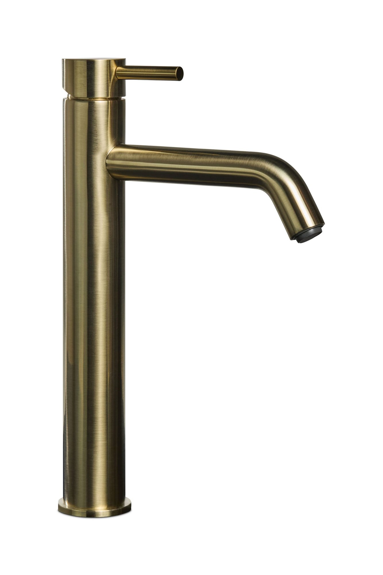 Blue Label Brondby XL wastafelkraan high rise cold start, geborsteld goud thumbnail 3