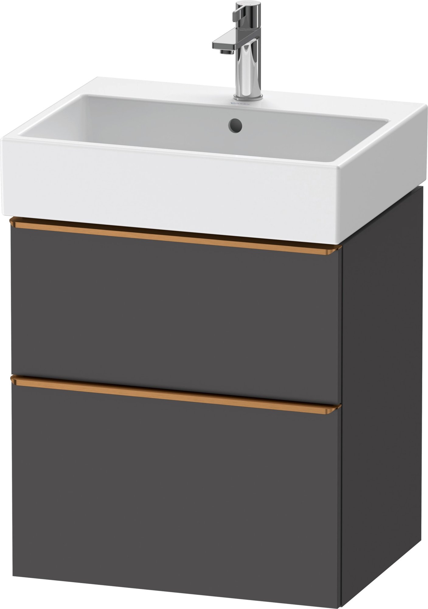 D-Neo Wastafelonderbouw hangend Grafiet Mat (1200895684)
