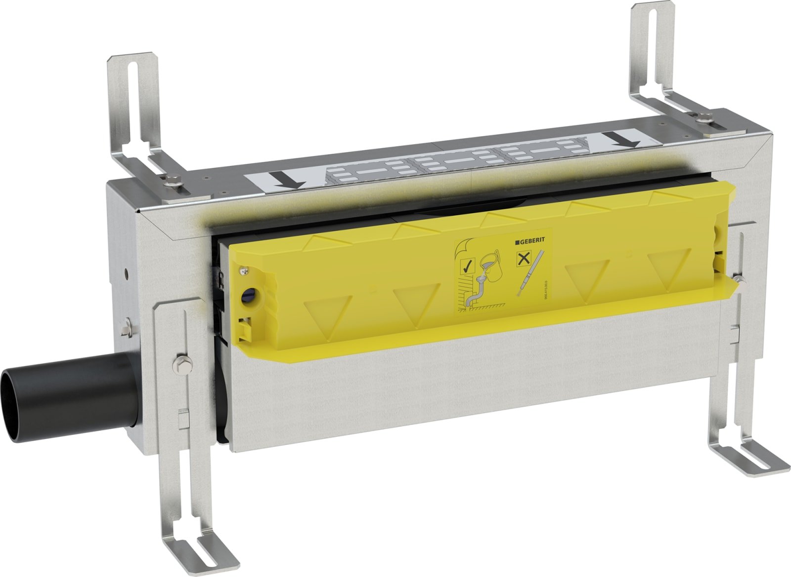 Geberit Kombifx douchewandgoot H20cm d50mm