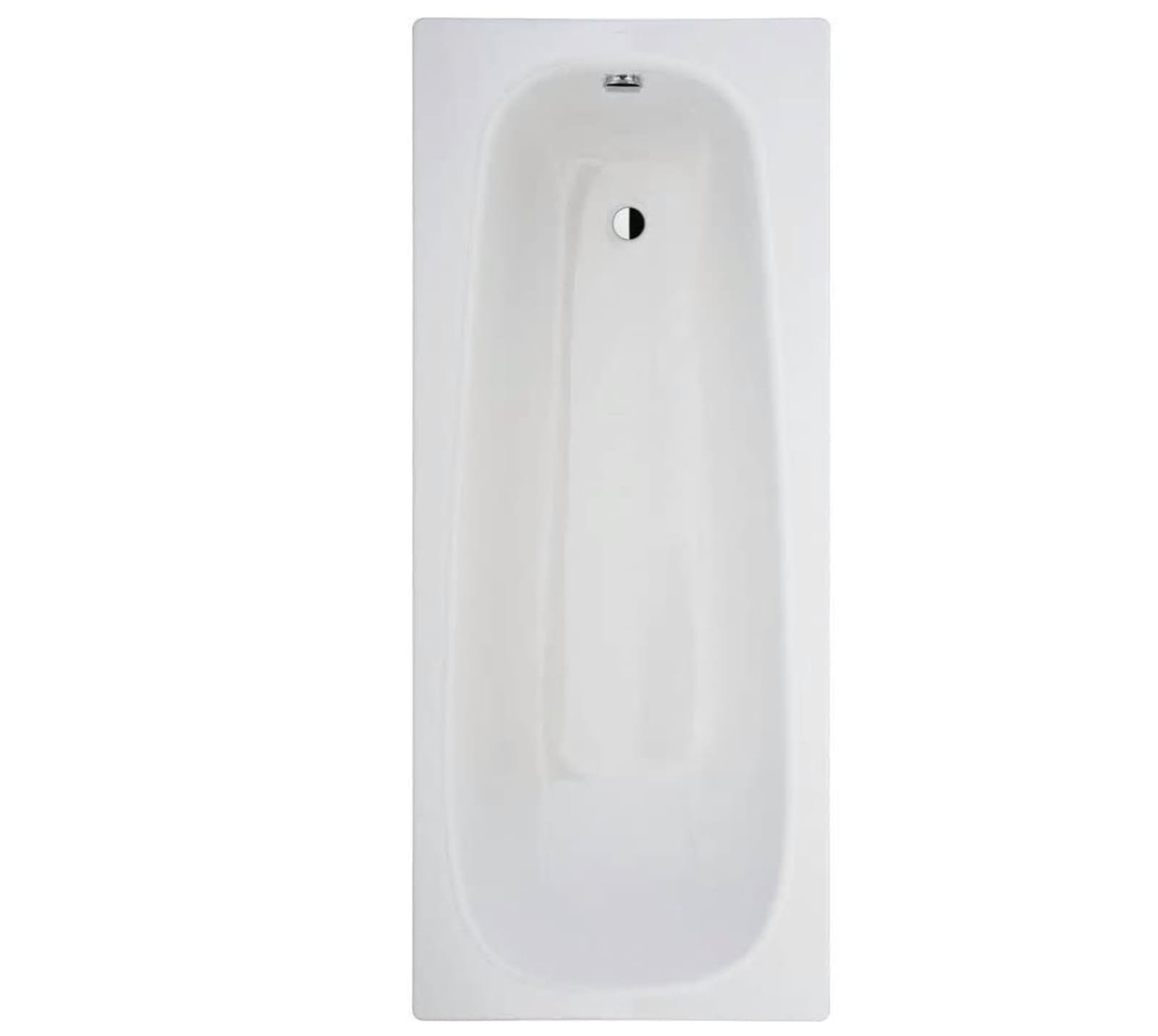 Bette Betteform, Ligbad, rechthoekig, inbouw, 1700 x 700 x 420mm (LxBxD), wit