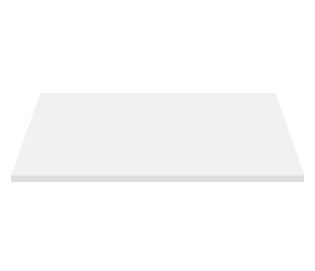 ALONI WASTAFELTABLET MDF (96.4X45.5X2.6 CM) - MAT WIT