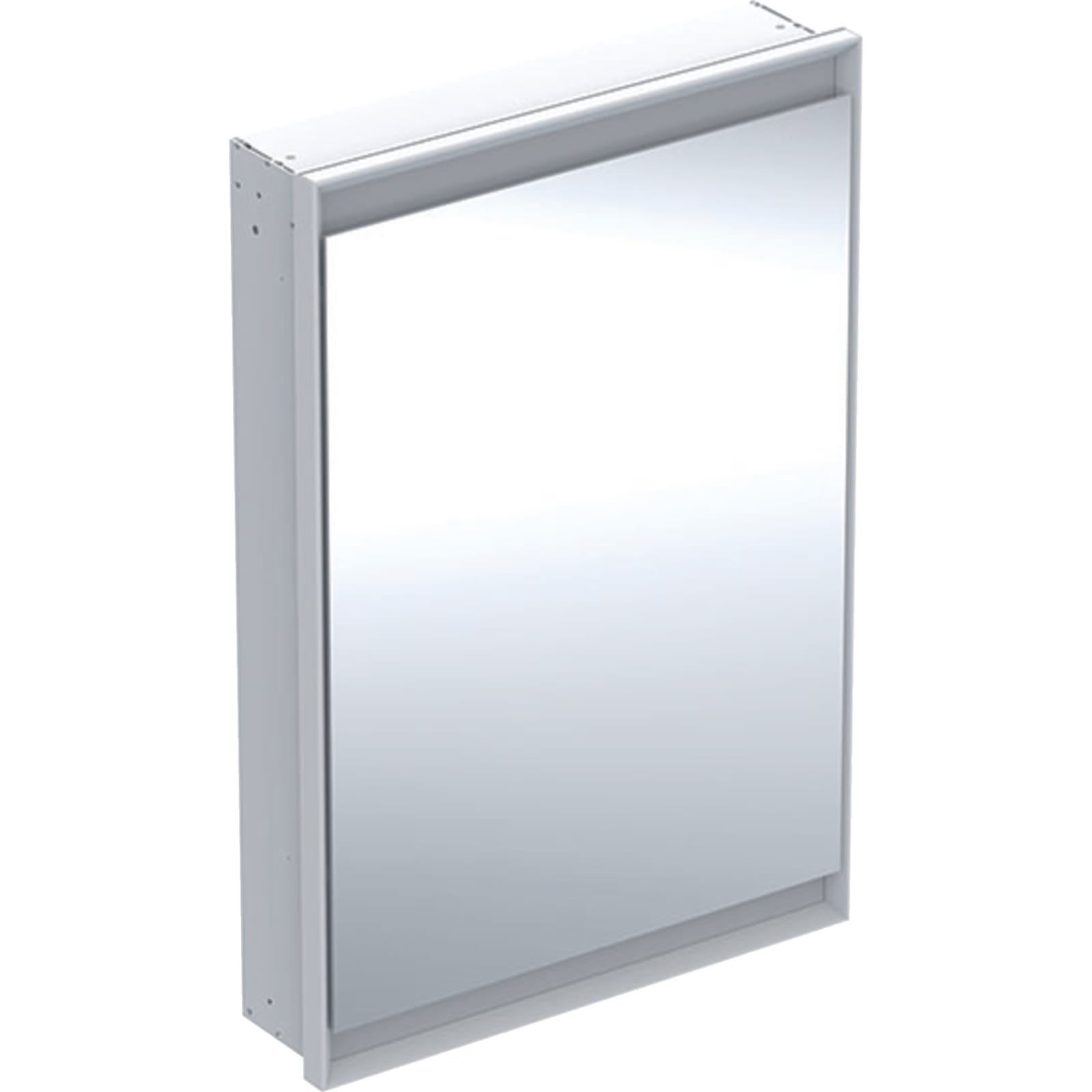 Geberit ONE inbouw spiegelkast met deur scharnier rechts 60x90cm ComfortLight wit