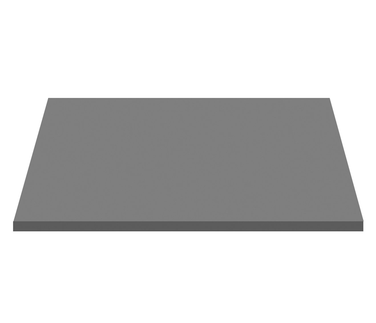 ALONI WASTAFELTABLET MDF (76.4X45.5X2.6 CM) - MAT GRIJS