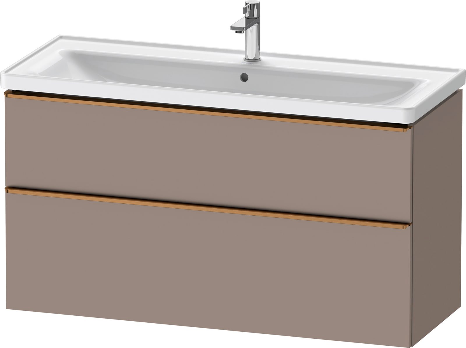 D-Neo Wastafelonderbouw hangend Basalt Mat (1200896837)