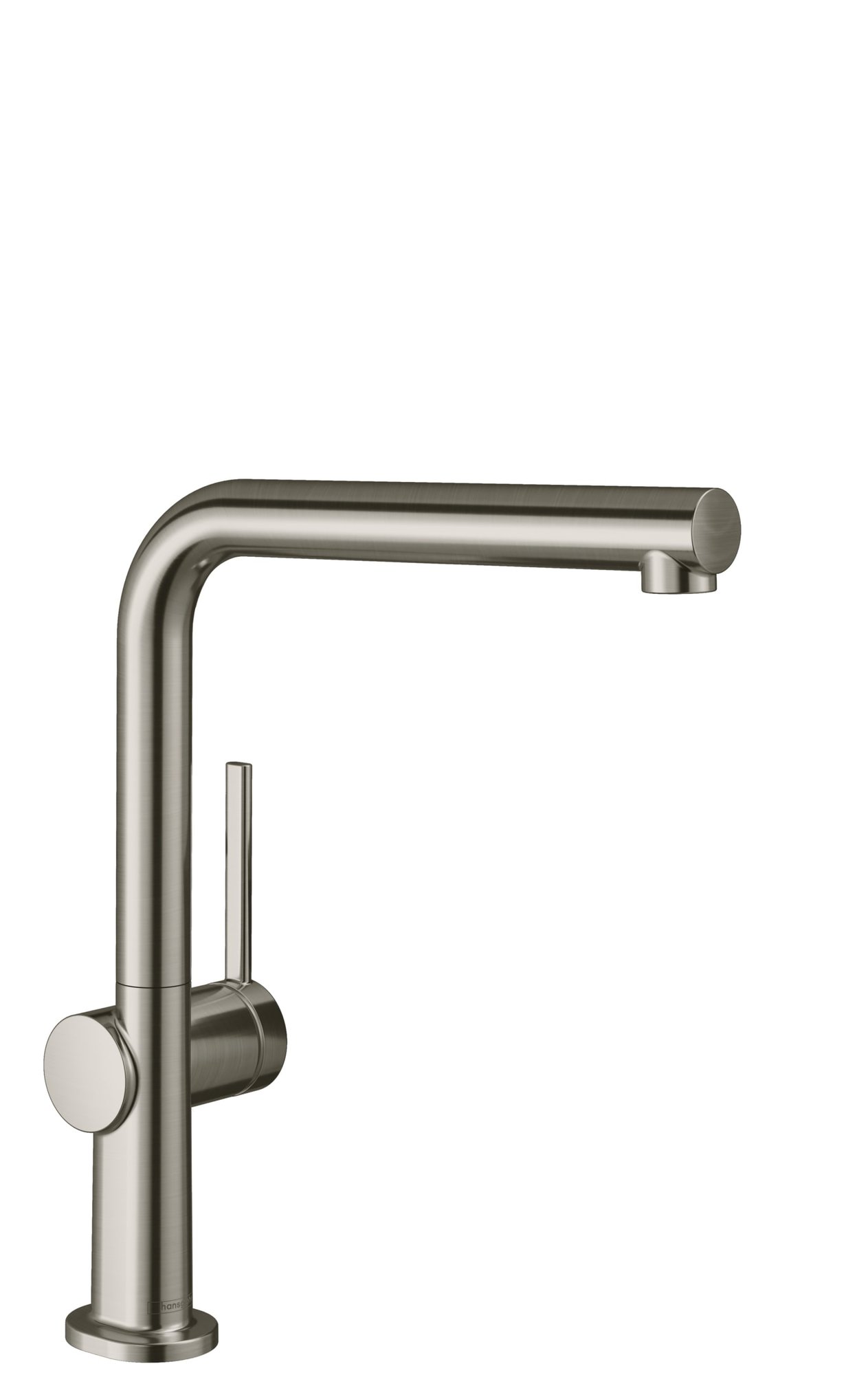 Hansgrohe Talis M54, Keukenmengkraan, eengreeps, 1-gats, 1jet, 215mm uitloop, 296mm hoogte, draaibaar, RVS