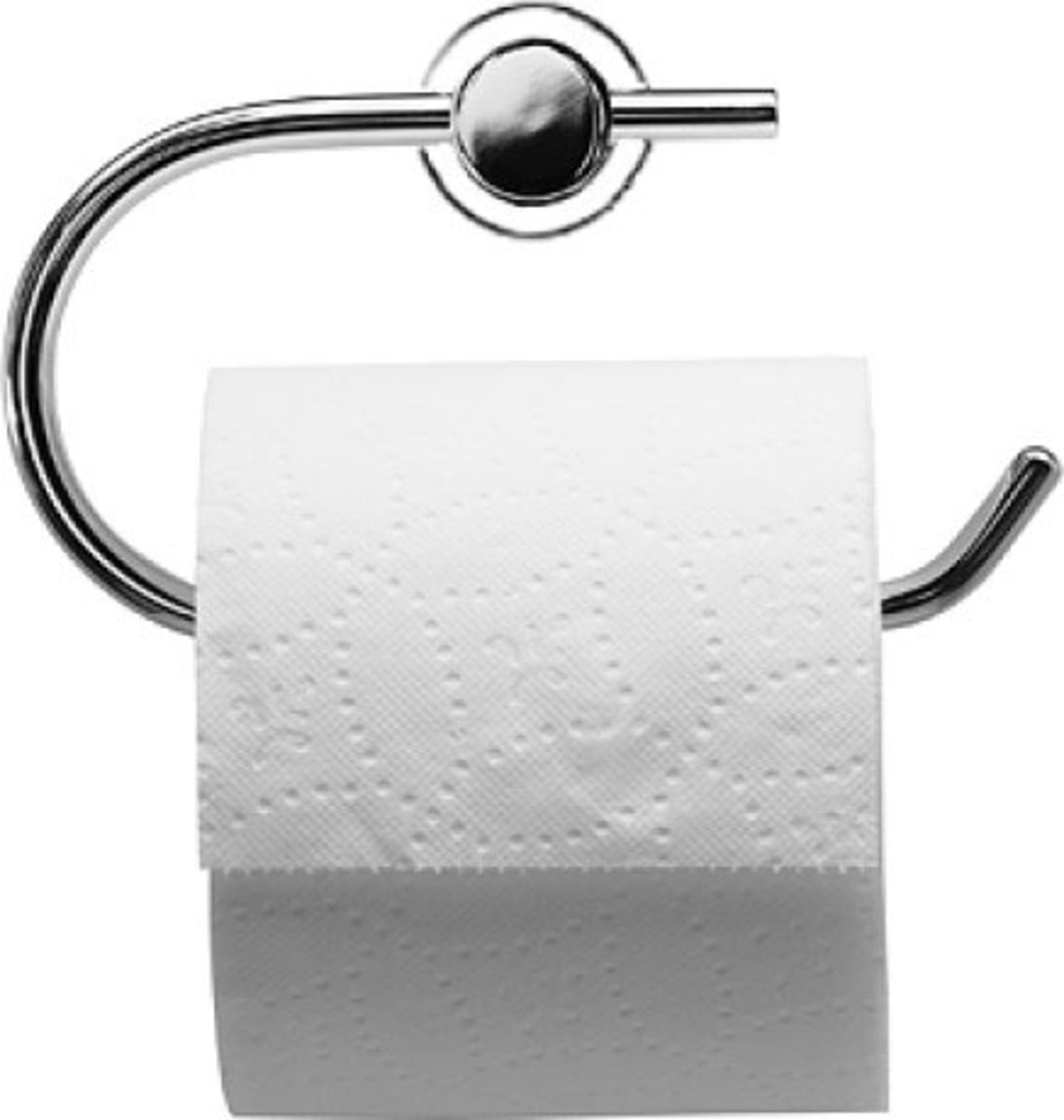 Duravit D-Code, Toiletrolhouder, hangend, messing, 165 x 67 x 99mm (LxBxH), chroom