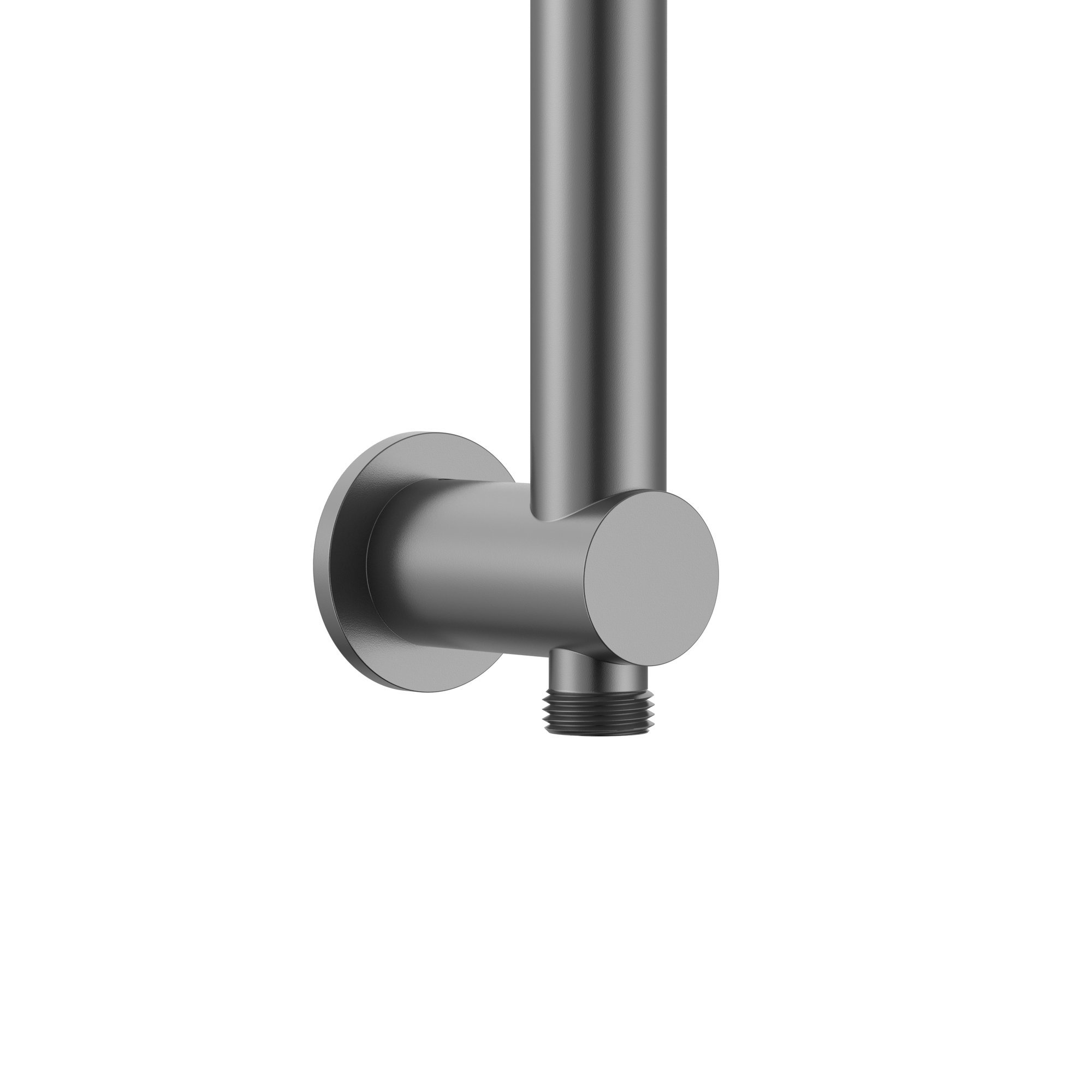 UNIFORMA DOUCHEGLIJSTANG - MET WATERAANSLUITING - 69 CM - GUNMETAL (PVD) thumbnail 2