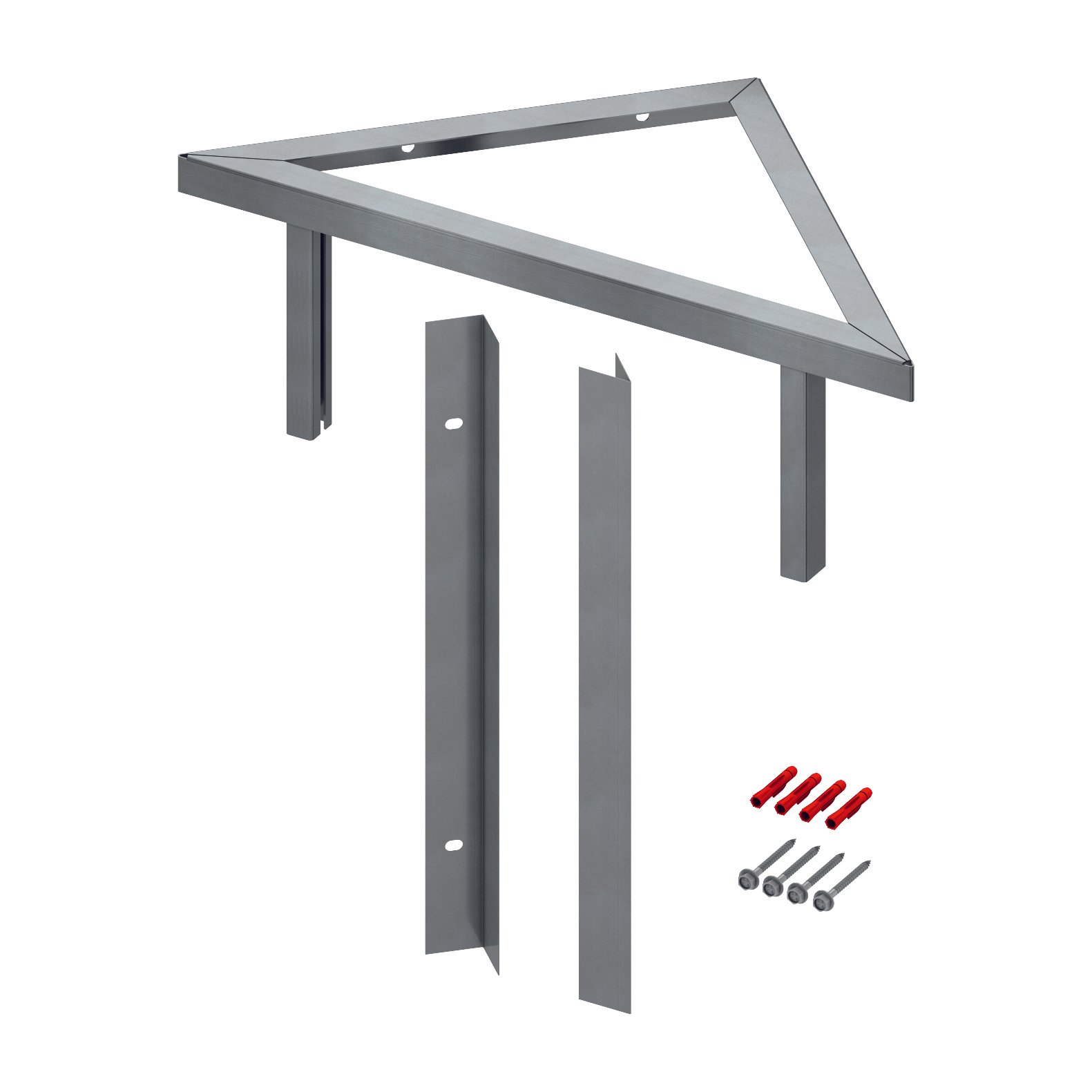 TECE WANDBEVESTIGING VOOR 90° WAND-HOEKMONTAGE VAN WC-INBOUWFRAMES