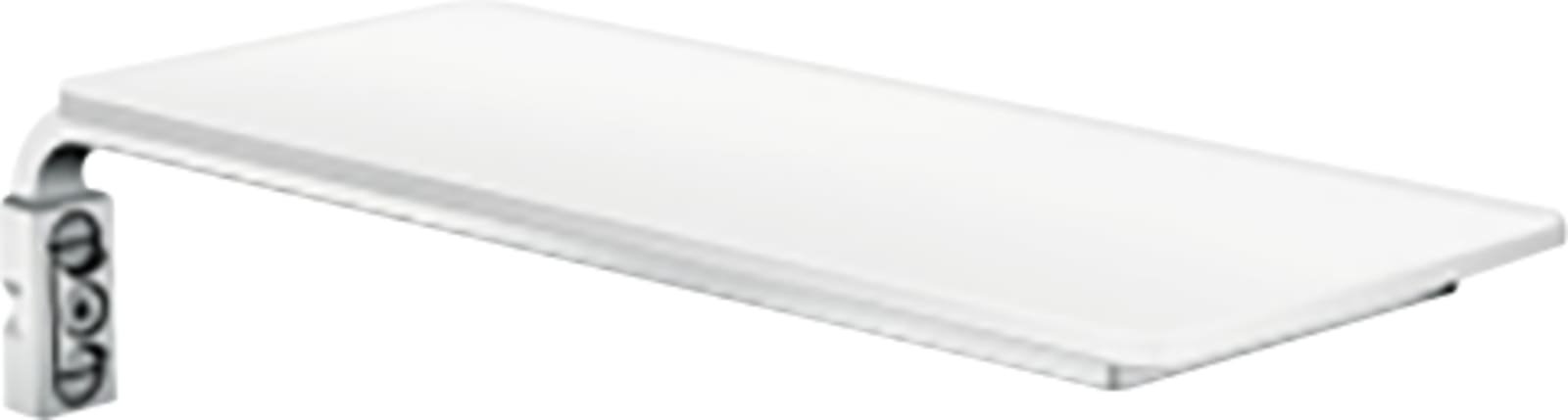 Hansgrohe Casetta'E zeepschaal wit/chroom