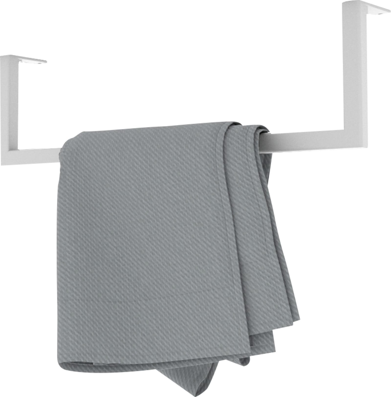 LoooX handdoekdrager universeel lengte 50 cm wit