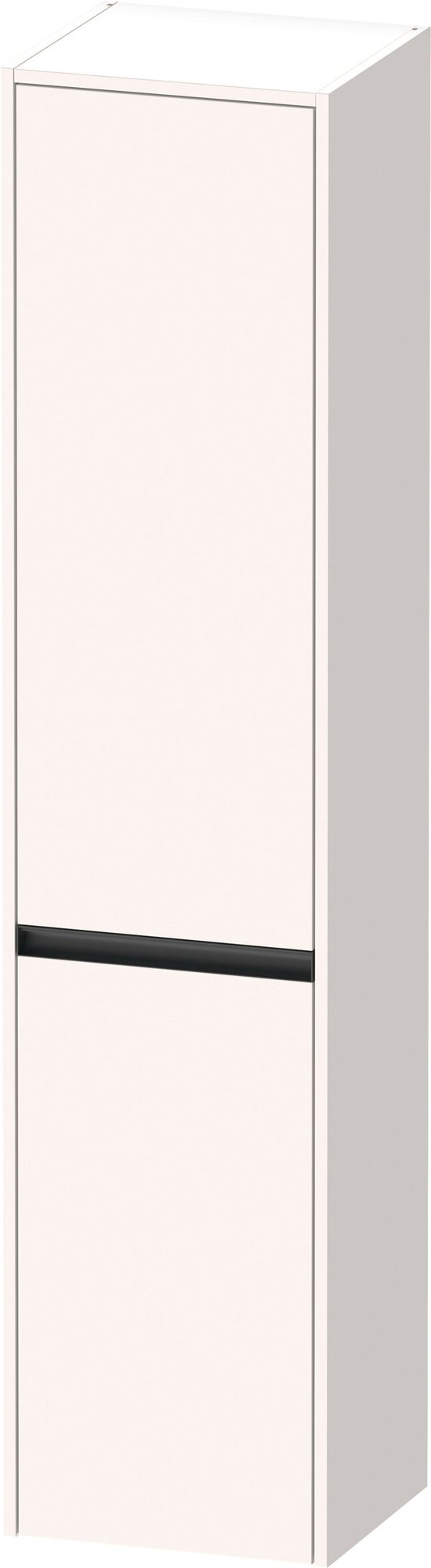 Duravit Ketho.2 Hoge kast, Wit Supermat, vierkant, aantal deuren: 2, tip-on technologie – K21329R84840000