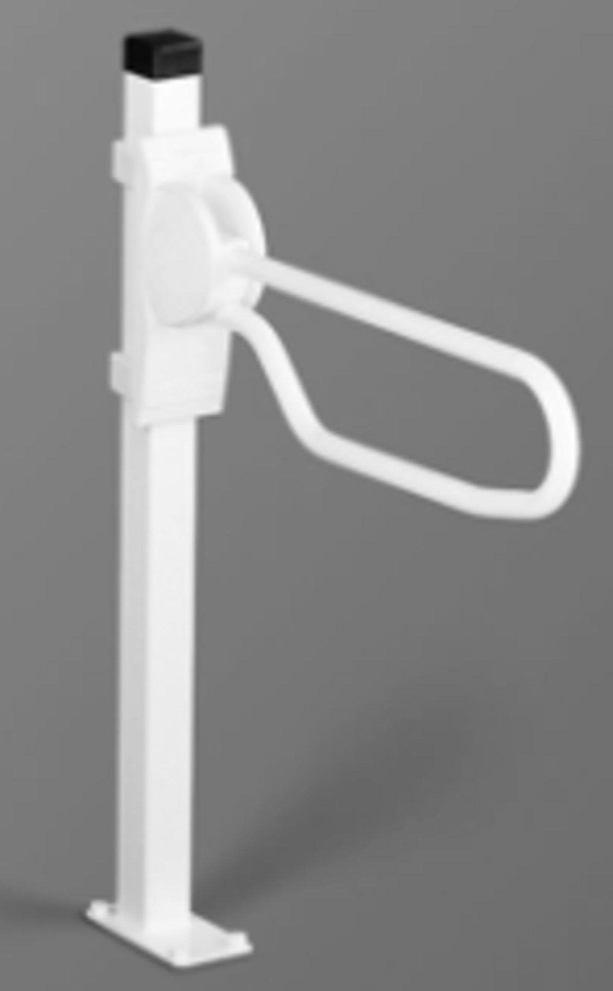 Linido vloerstatief 100cm 2608RVS gecoat wit