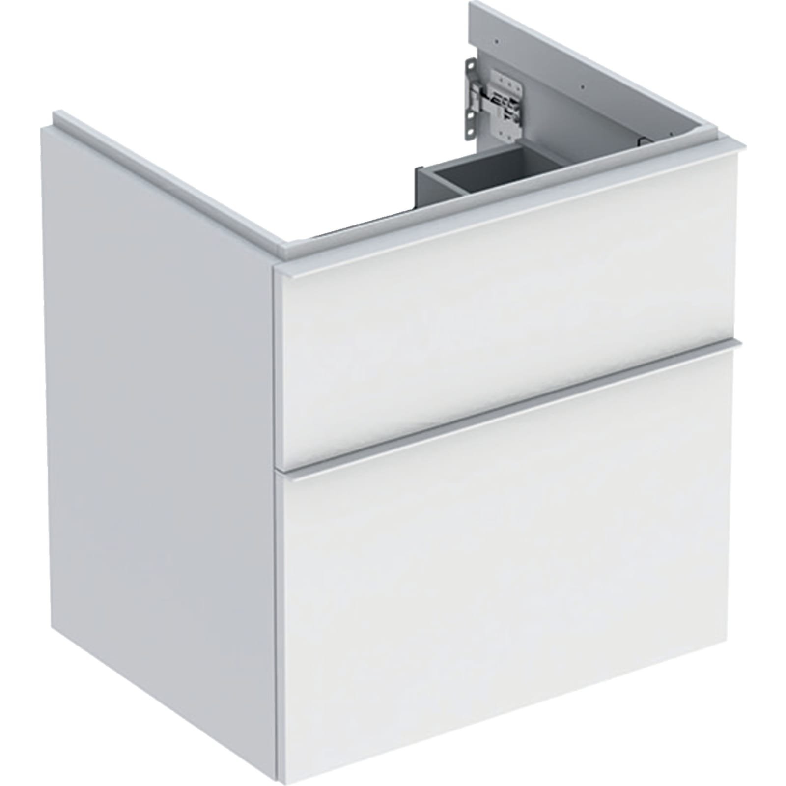 Geberit iCon wastafelonderkast wand, 2x laden, hxbxd 615x592x476mm, wit (1200505835)