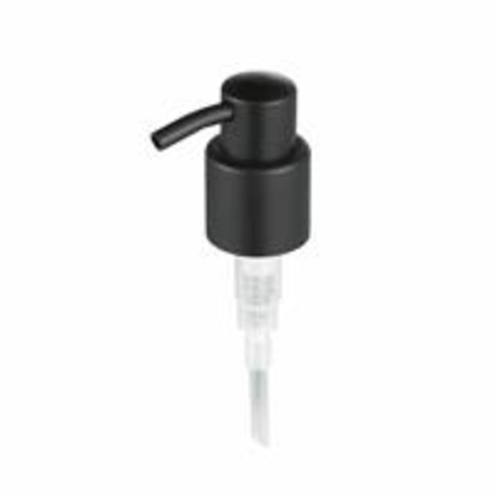 Geesa Nemox Black pomp voor 916516-06 zeepdispenser, hxbxd 165x78x78mm, glanzend
