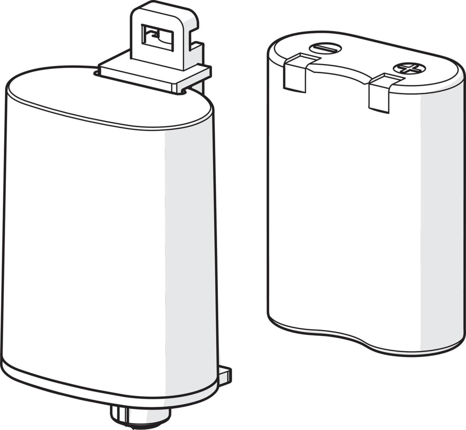 Hansa batterijhuis compleet