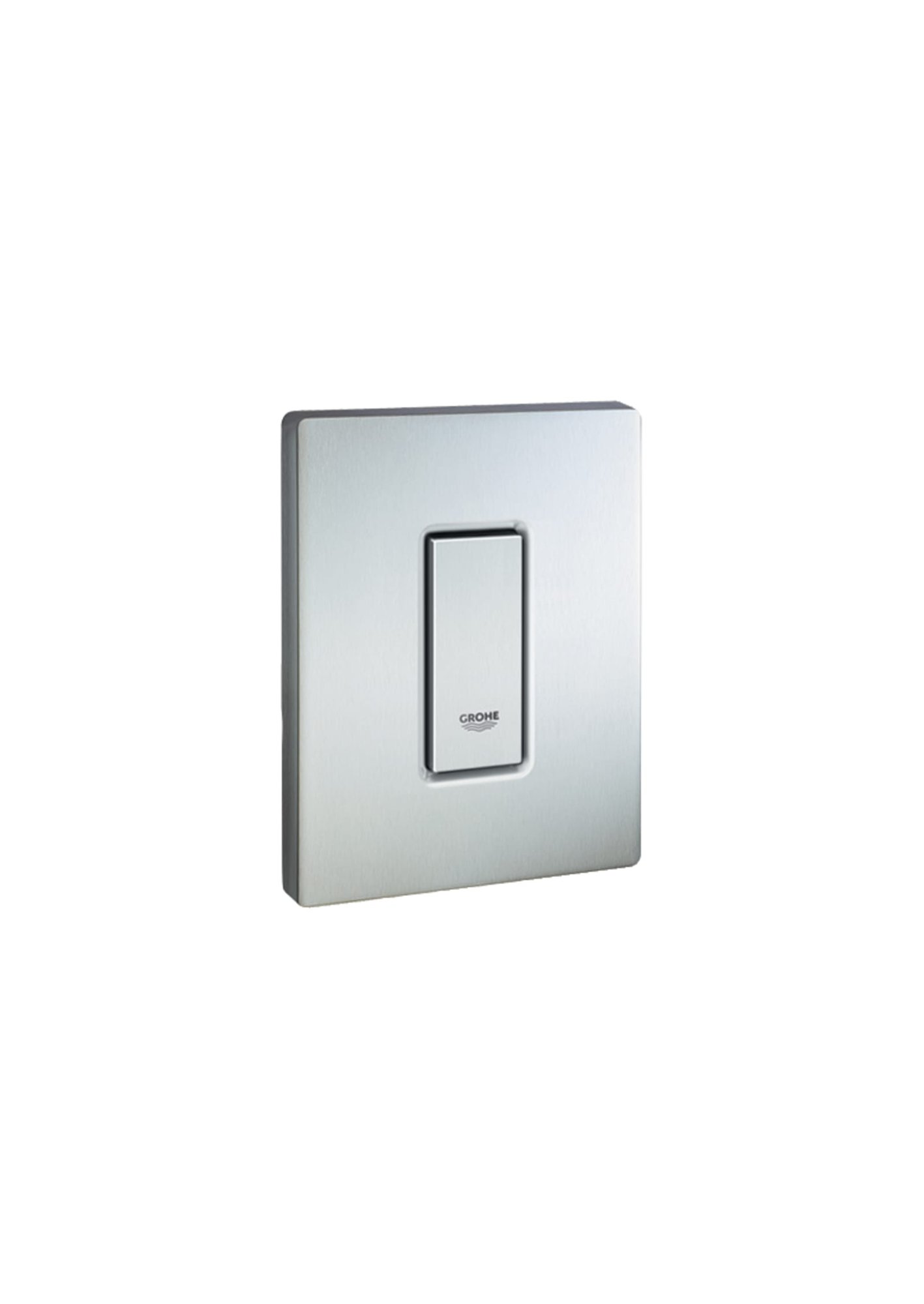 Grohe Skate Cosmopolitan, Bedieningsplaat mechanisch, urinoir, eenknops, 144 x 116 x 12mm (LxBxH), kunststof, RVS
