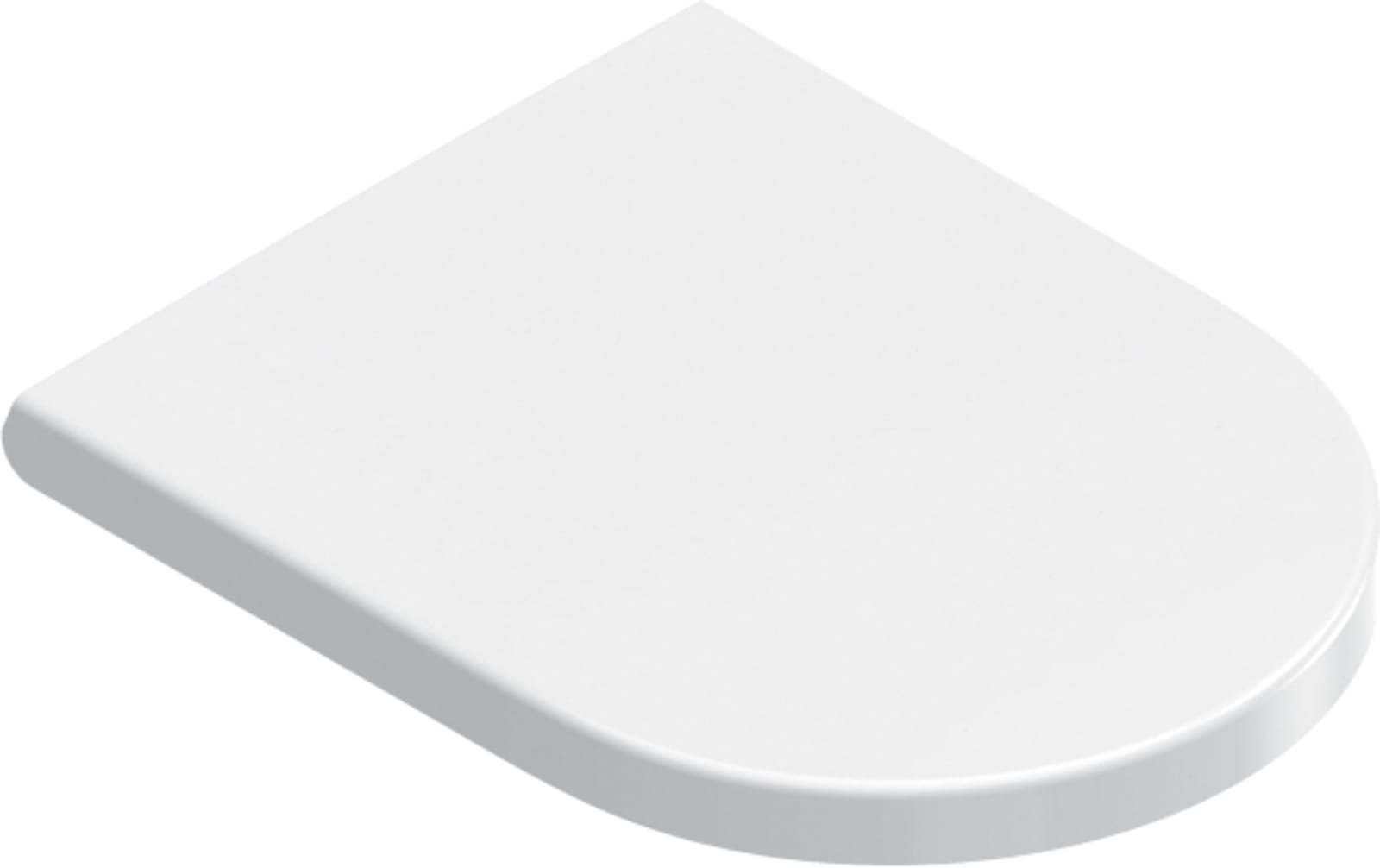 Catalano Sfera / closetzit. wrapover. Soft Close, Quick R. Antibac. Durop, RVS. Voor WC / 50, 52, 54, en 55 cm. Wit