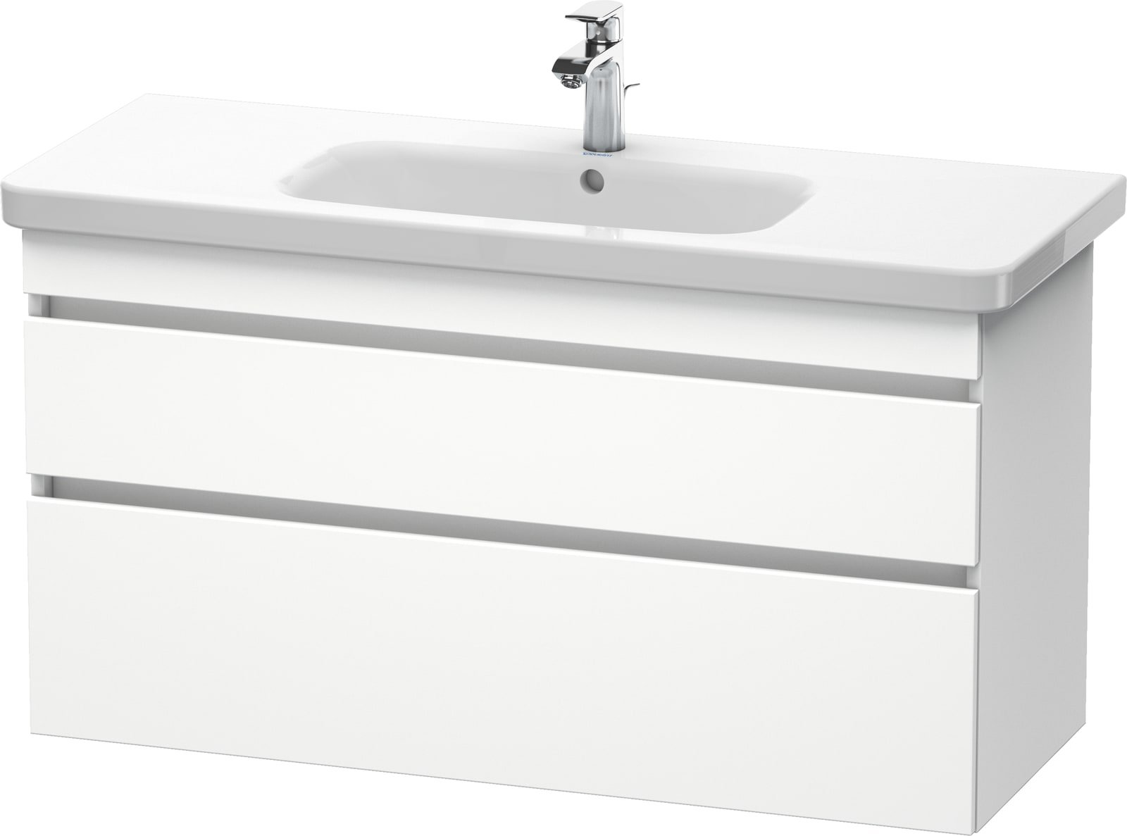 Duravit wastafelonderbouw DuraStyle #232012, 2 lades, wit mat