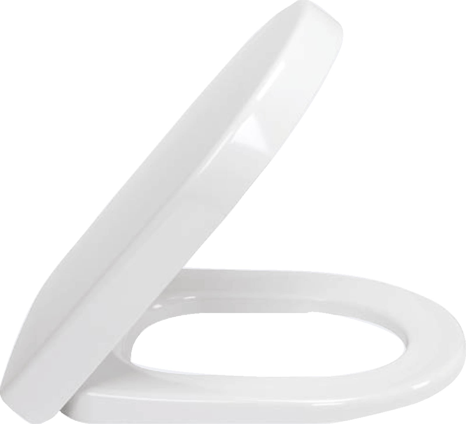 Villeroy & Boch, Subway 2.0 closetzitting met deksel, scharnier: RVS, afneembaar, top montage, kleur: wit