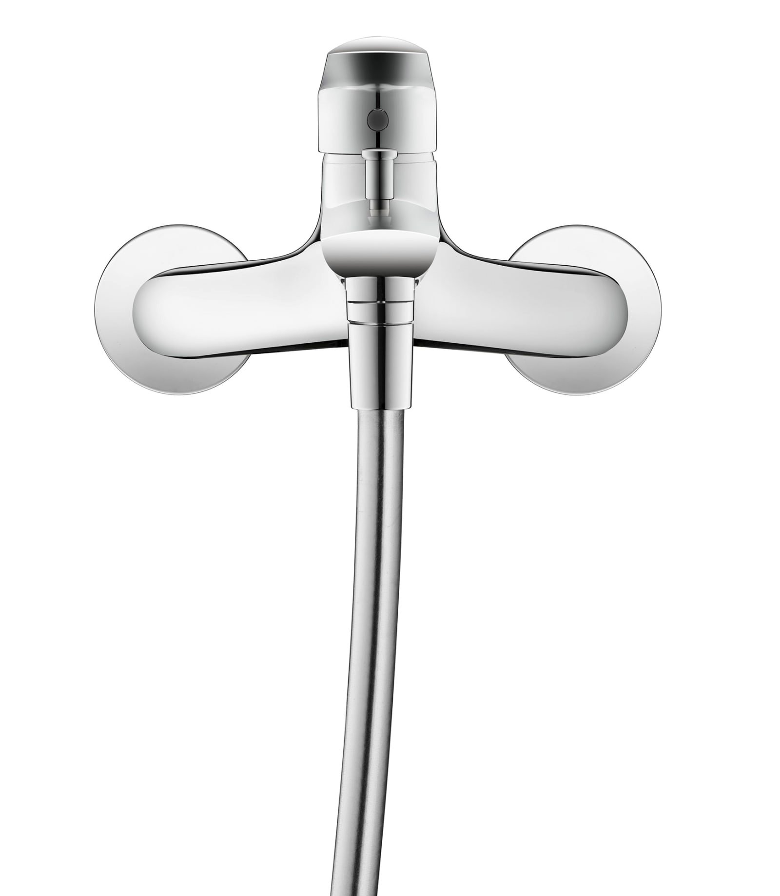 Duravit No.1 badmengkraan opbouw 216x178x13 mm chroom hoogglans