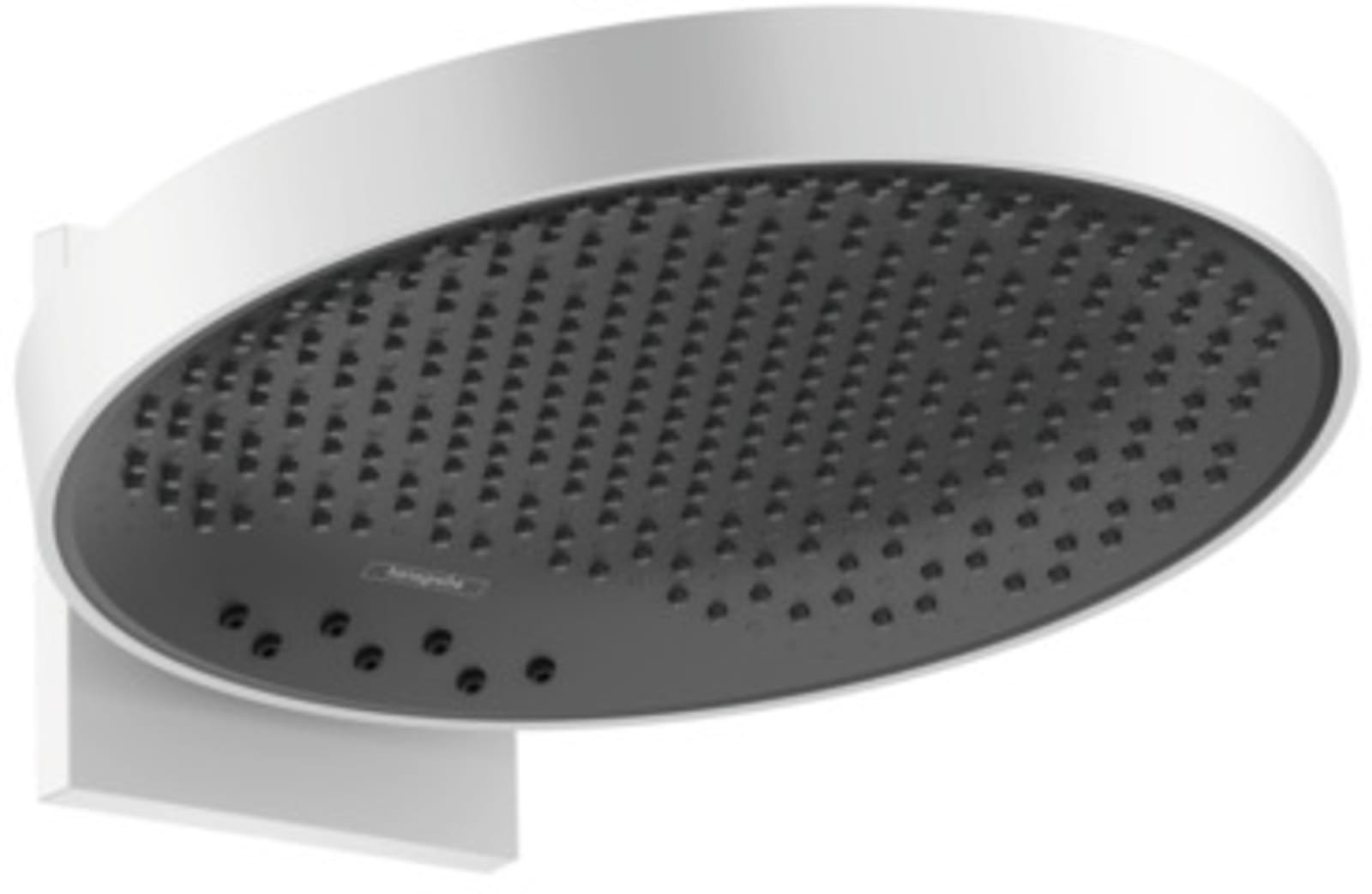 Hansgrohe, Hoofddouche 360, RainFinity, 3jet, wand, mat wit
