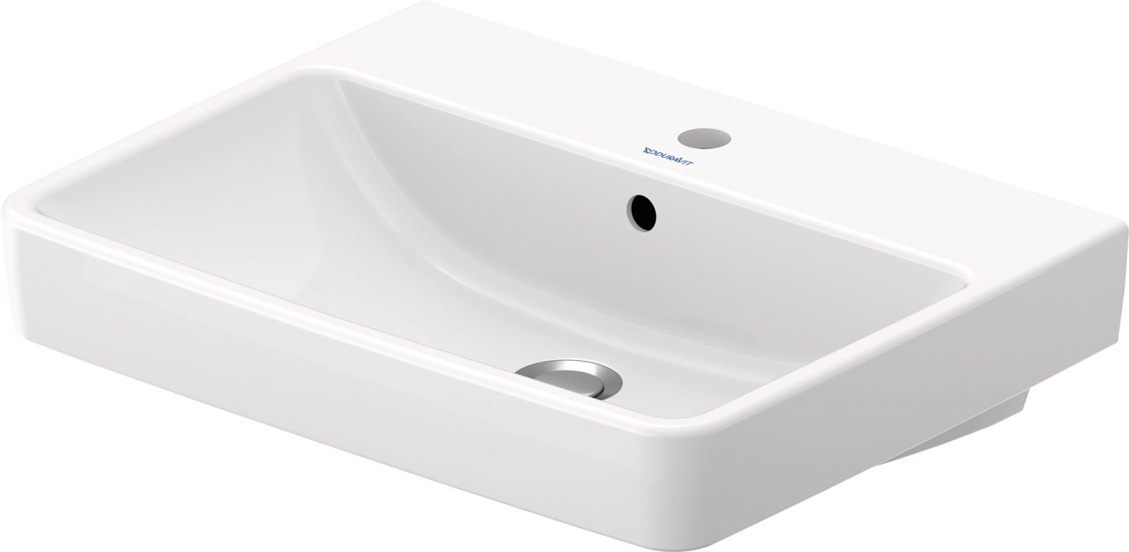 Duravit No.1 Wastafel wit Hoogglans 600 mm