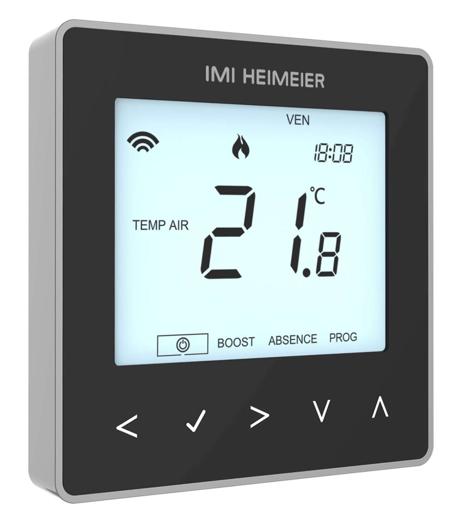 neoStat V2, zwart, ruimtethermostaat