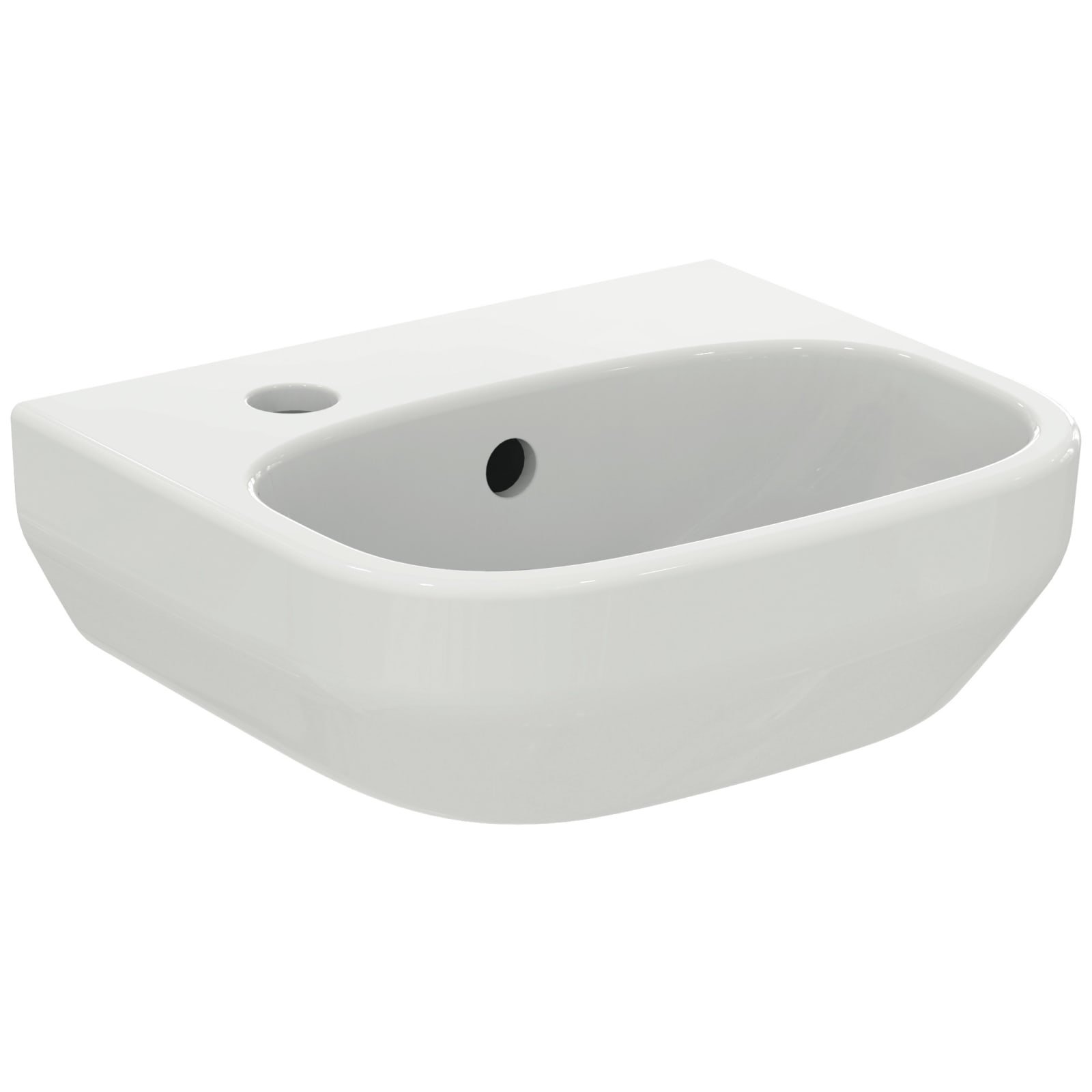 I.LIFE A | FONTEIN 350X300X150 MM GLANZEND WIT, 1 KG, MET OL (LINKS)
