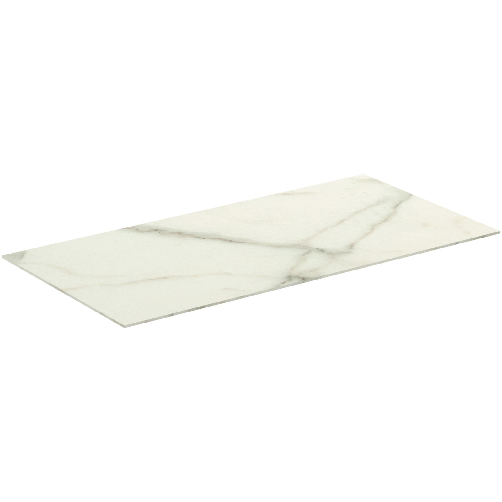 CONCA | AFDEKBLAD 1000X505X6 MM WHITE MARBLE