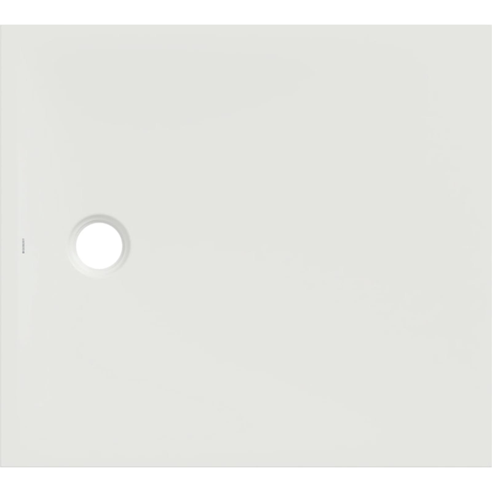 Geberit CleanFloor30 douchevloer wit: 100x90cm,