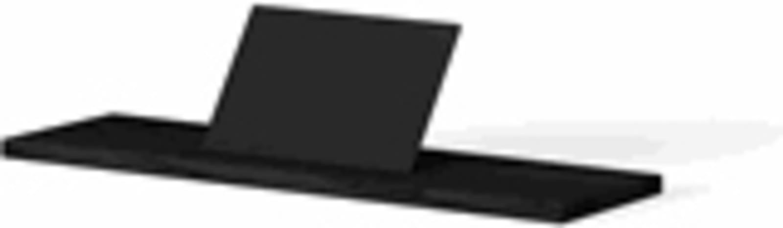 LoooX Wooden Bath Shelf 69 cm, eiken, black, mat zwart
