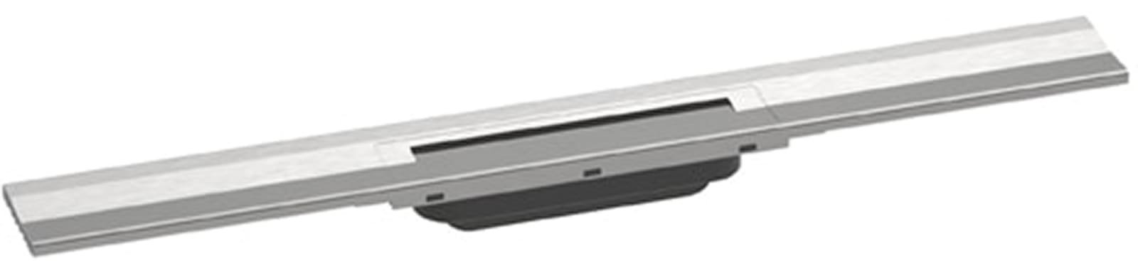 Hansgrohe RainDrain Flex rechte douchegoot 700 inkortbaar wandmontage Brushed Stainless Steel