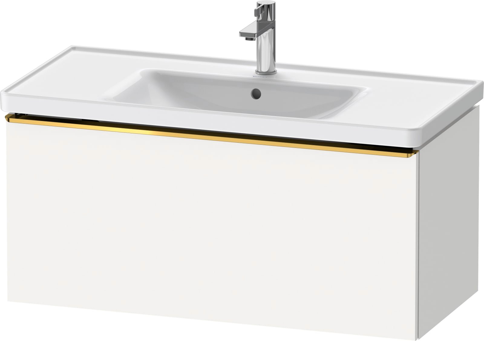 D-Neo Wastafelonderbouw hangend Wit Mat (1200898847)