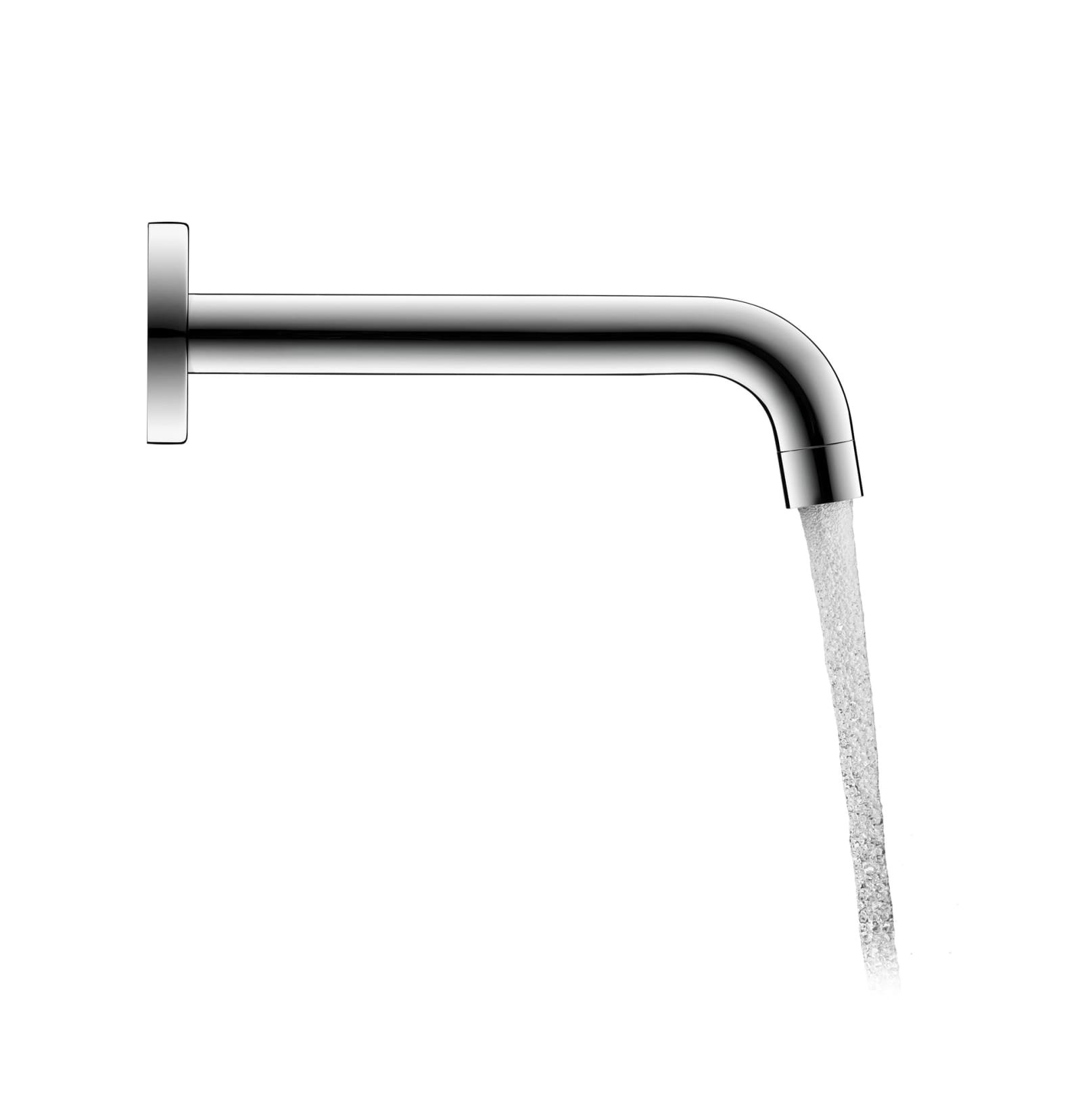 Duravit No.1 waterinlaat 66x210x84 mm chroom hoogglans