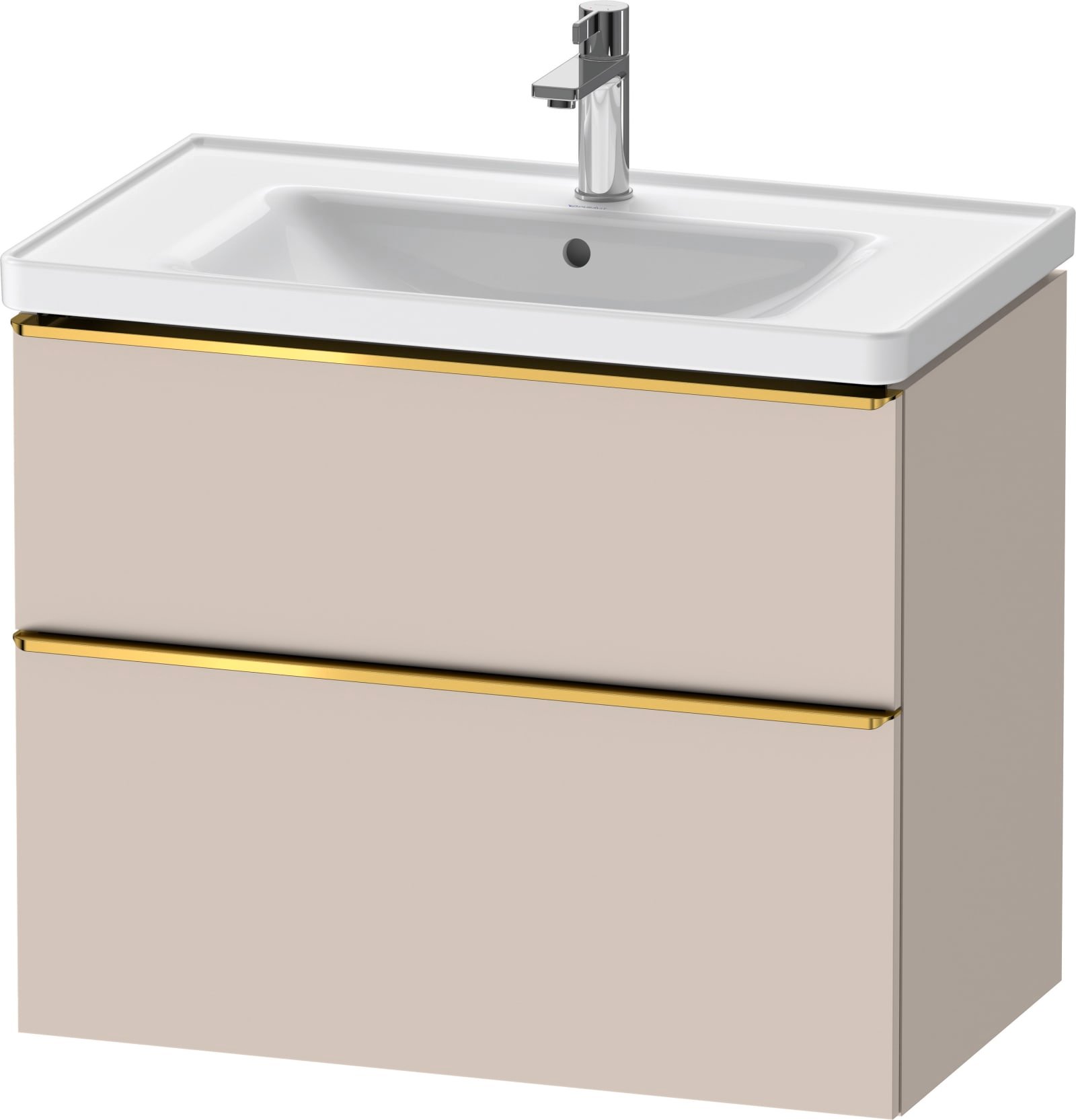 DURAVIT D-Neo Wastafelonderbouw hangend Taupe Mat (1200896188)