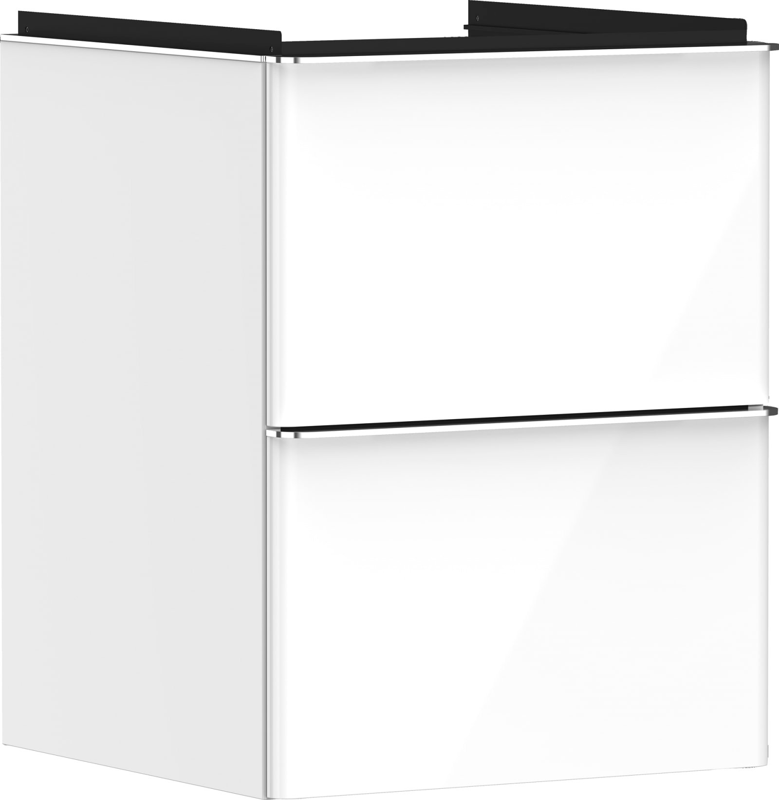 Hansgrohe Xelu Q meubel High Gloss White 480/475 met 2 lades fontein (1200726961)