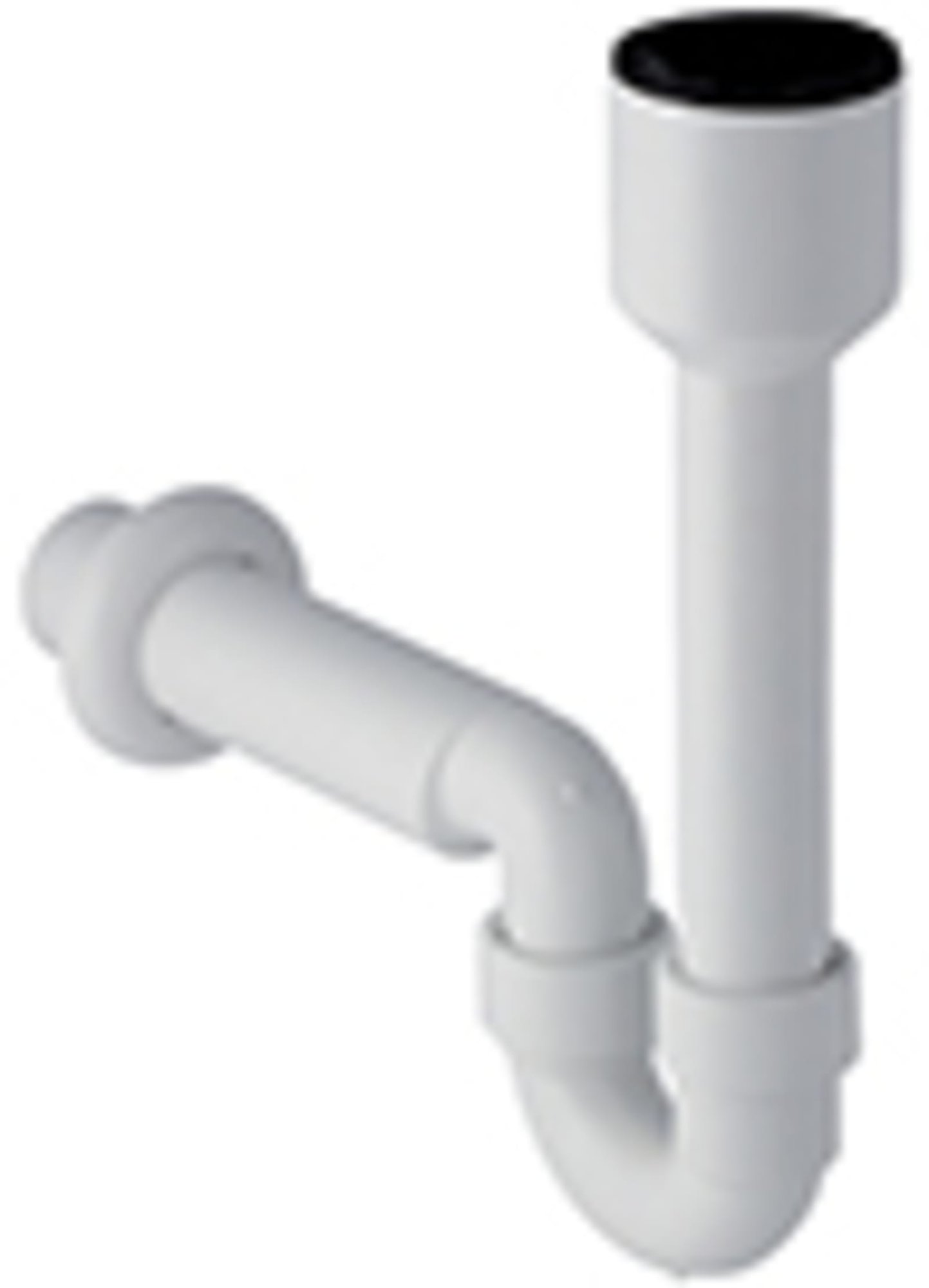 Geberit uitstortsifon 50 mm + mof wit