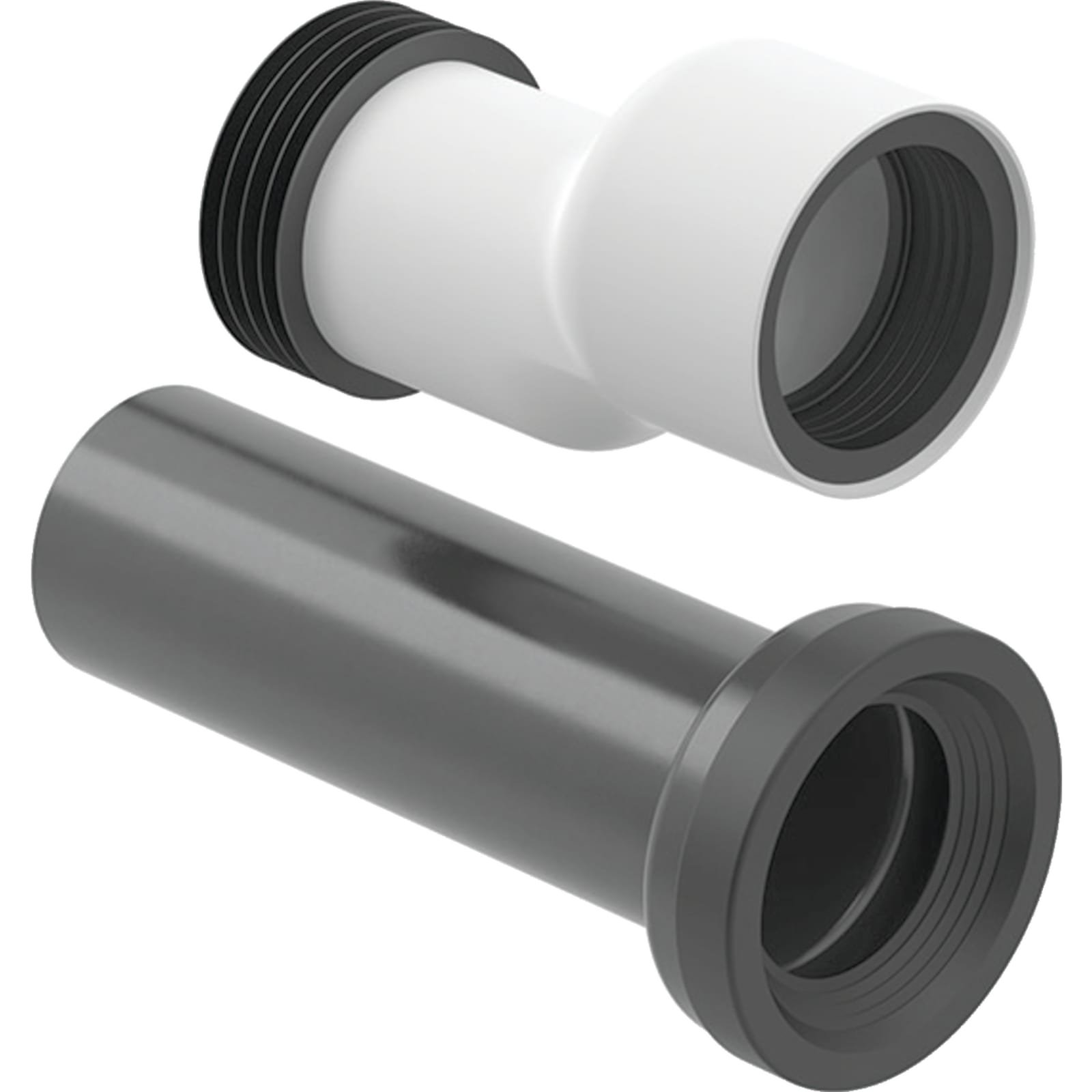 Geberit aansluitset voor staande-WC TurboFlush, afvoer verticaal