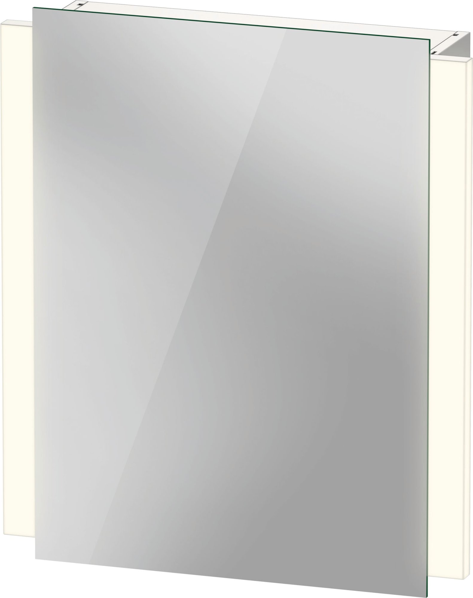 Duravit Ketho.2 Spiegelkast, Wit, lichtzones, deurdraairichting: rechts, sensorschakelaar, dimfunctie: geïntegreerd, wastafelverlich