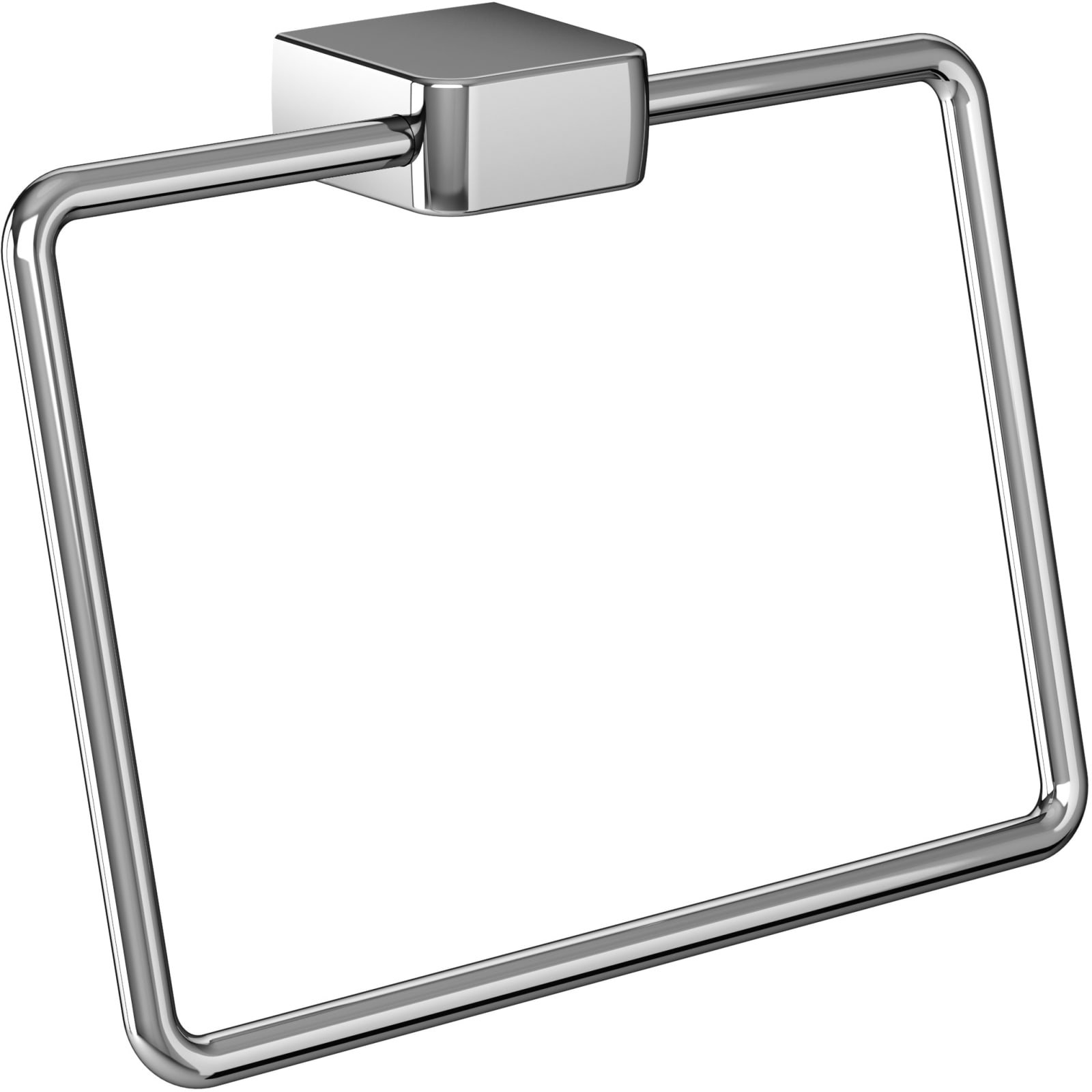 Emco Trend handdoekring, vast model 190mm, chroom