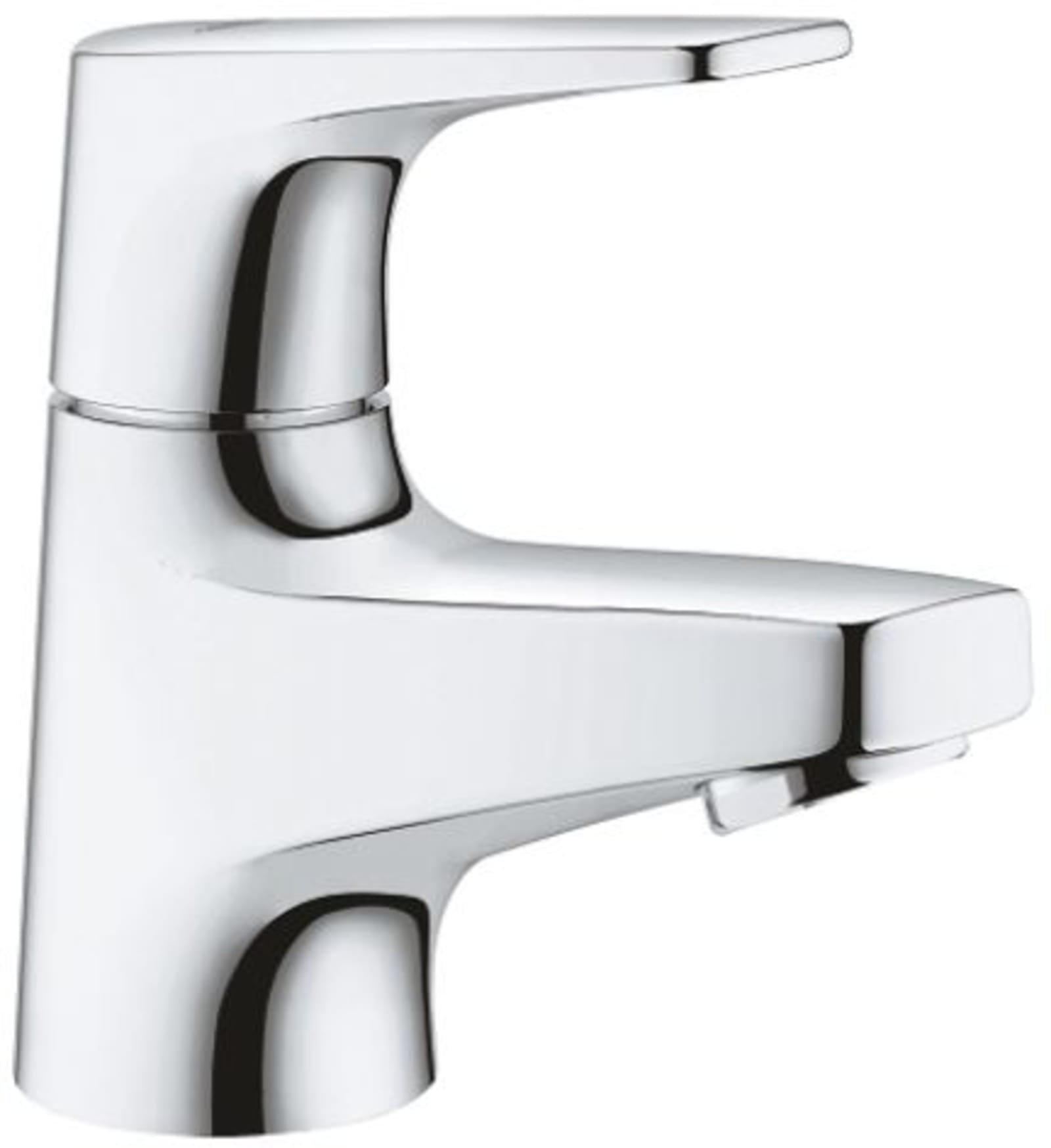 Grohe Start Flow, Toiletkraan, XS-size, eengreeps, 1-gats, keramisch bovendeel, 105mm hoogte, 78mm uitloop, vast, chroom