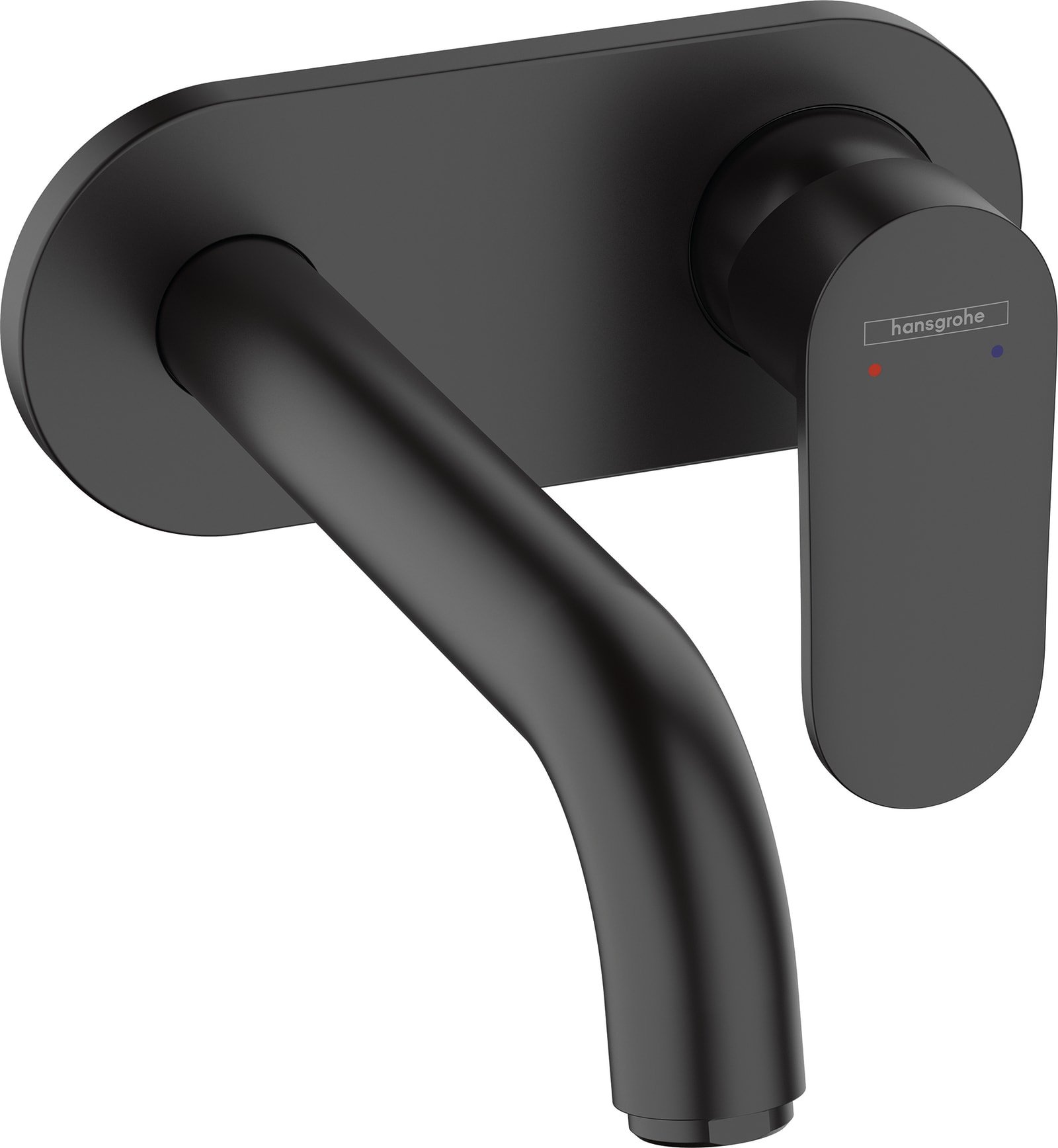 Hansgrohe Vernis Blend 2-gats inbouw wastafalmengkraan, mat zwart