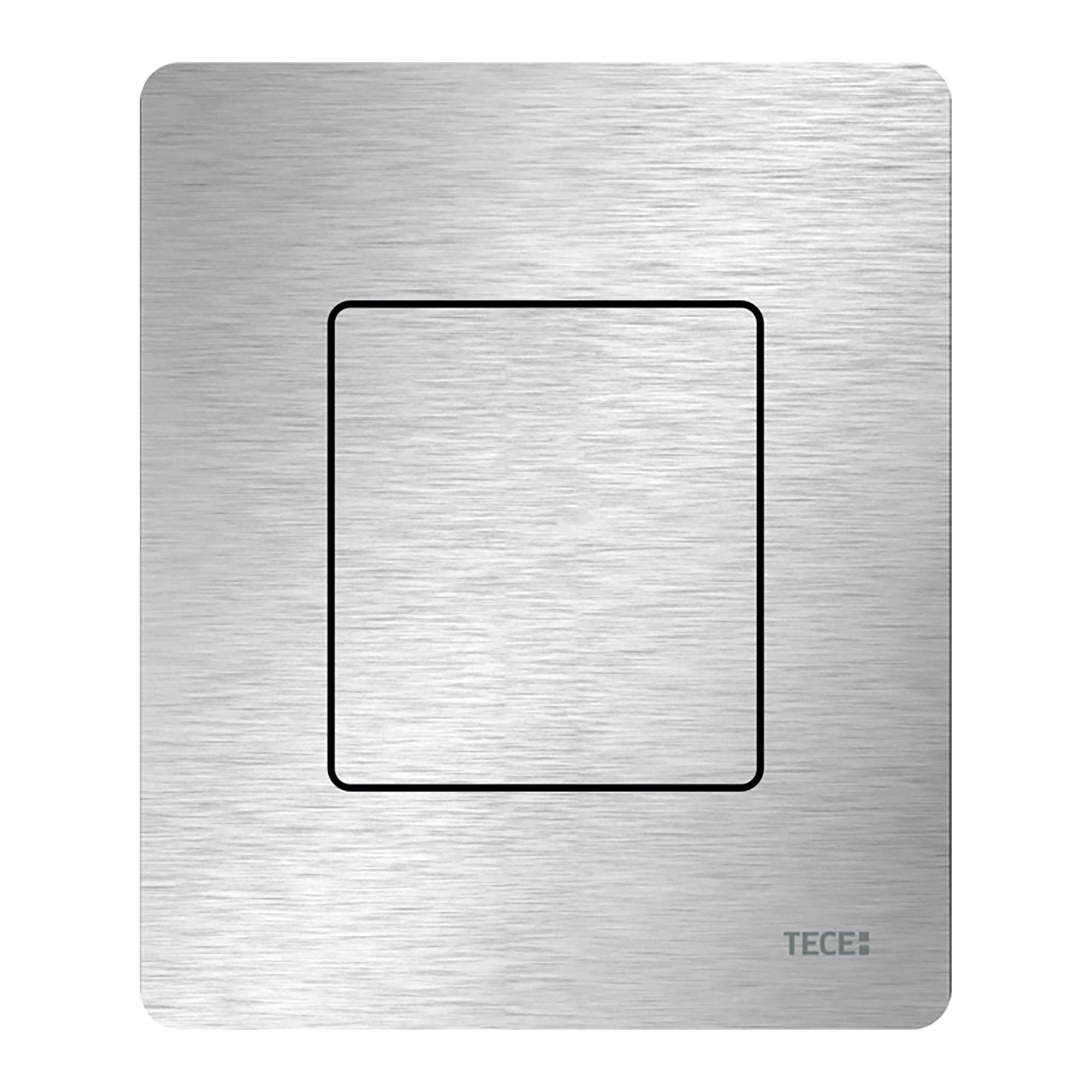 TECESOLID URINOIRBEDIENINGSPLAAT INCL. CARTOUCHE - GEBORSTELD RVS
