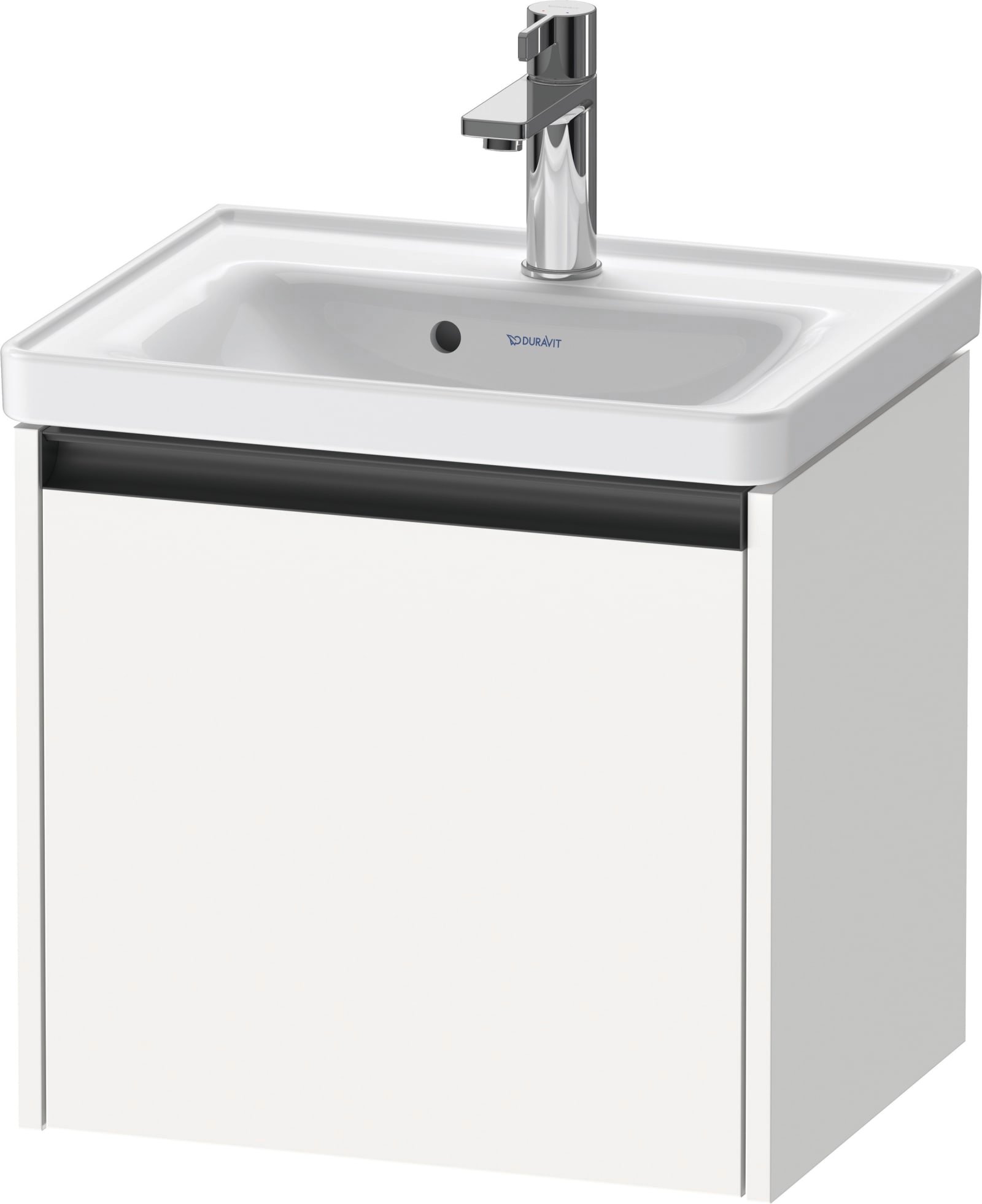 Duravit Ketho.2 Wastafelonderbouw hangend, Wit Mat, rechthoekig, aantal grote lades: 1 – K25080018180000